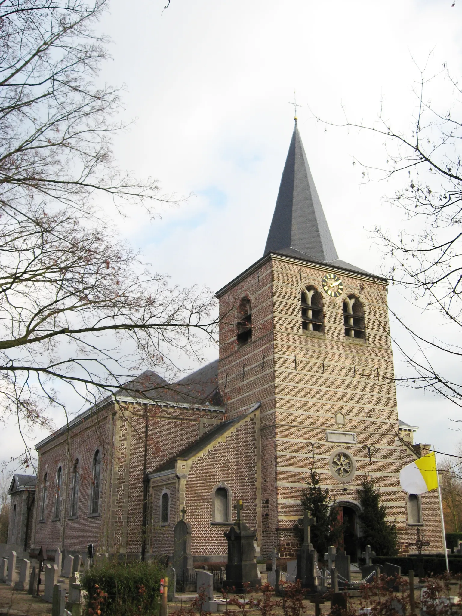 Photo showing: Church of Saint Martin in Stevoort, Hasselt, Limburg, Belgium