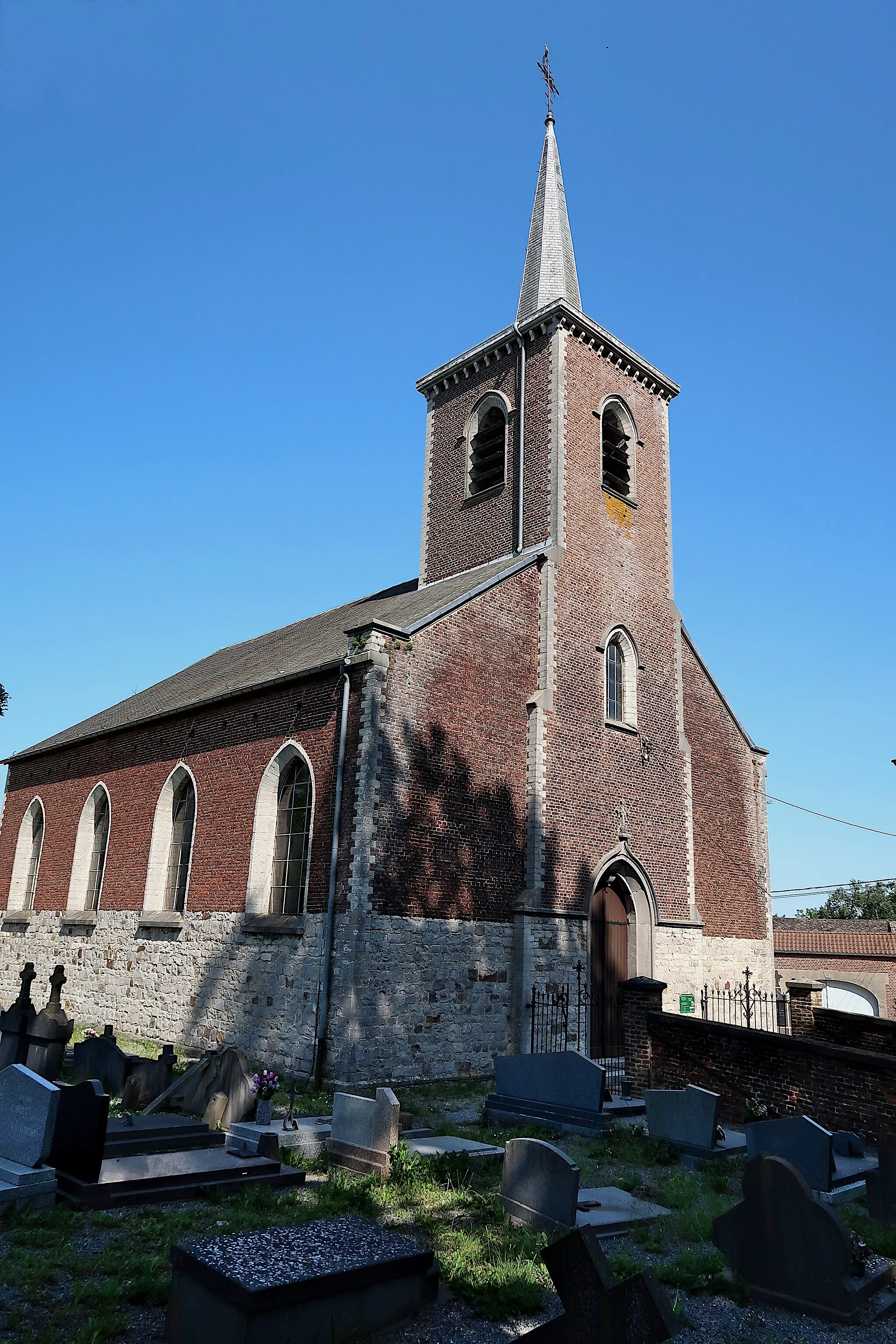 Photo showing: Eglise Saint-Lambert dans le hameau de Nodrenge de la section de Marilles d'Orp-Jauche