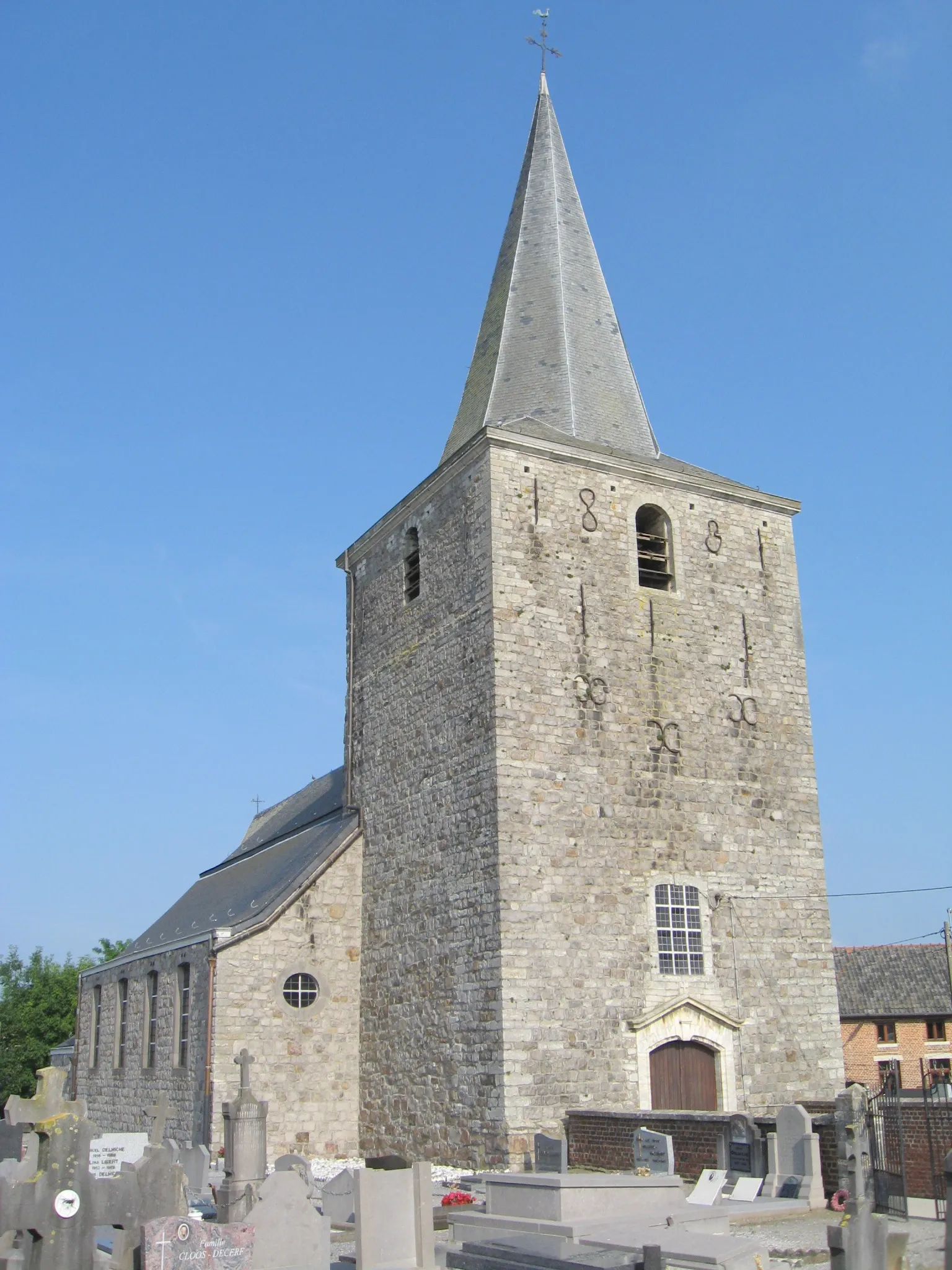 Photo showing: Church of Saint Martin in Marilles, Orp-Jauche, Walloon Brabant, Belgium