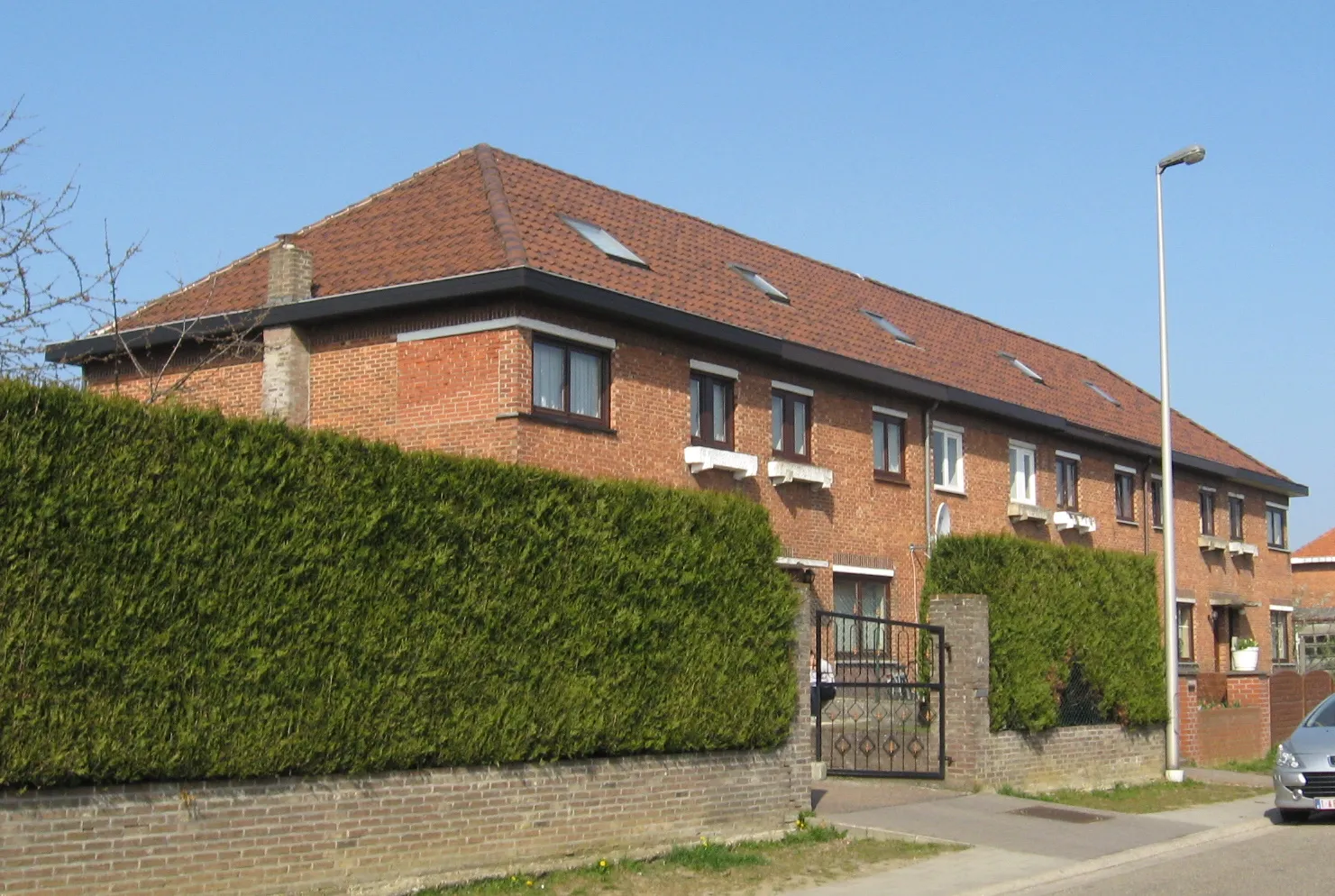 Photo showing: Woningen voor arbeiders van de Steenkoolmijn Houthalen, Varenstraat 45-55