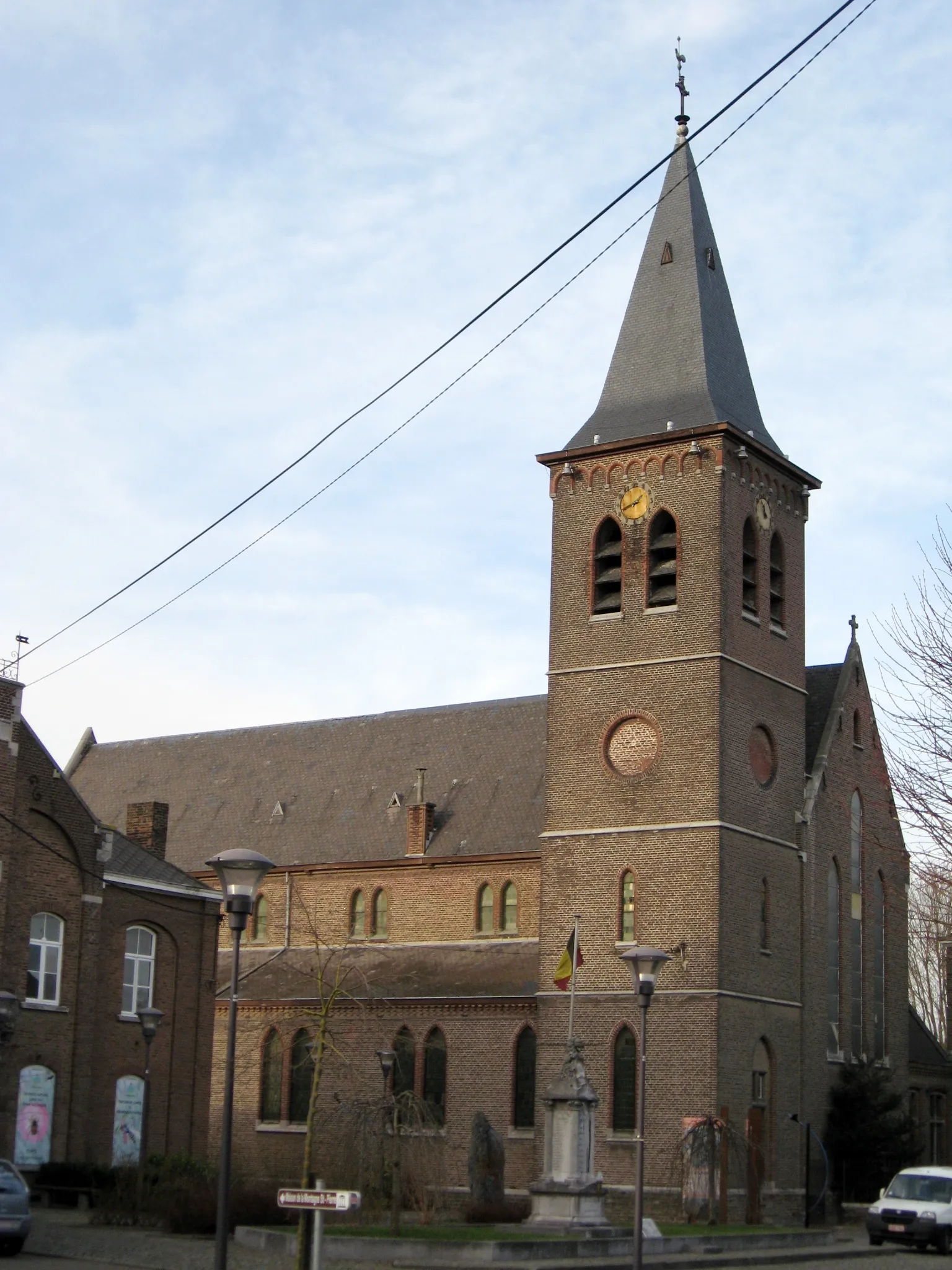 Photo showing: Church of Saint Remigius in Lanaye, Visé, Liège, Belgium