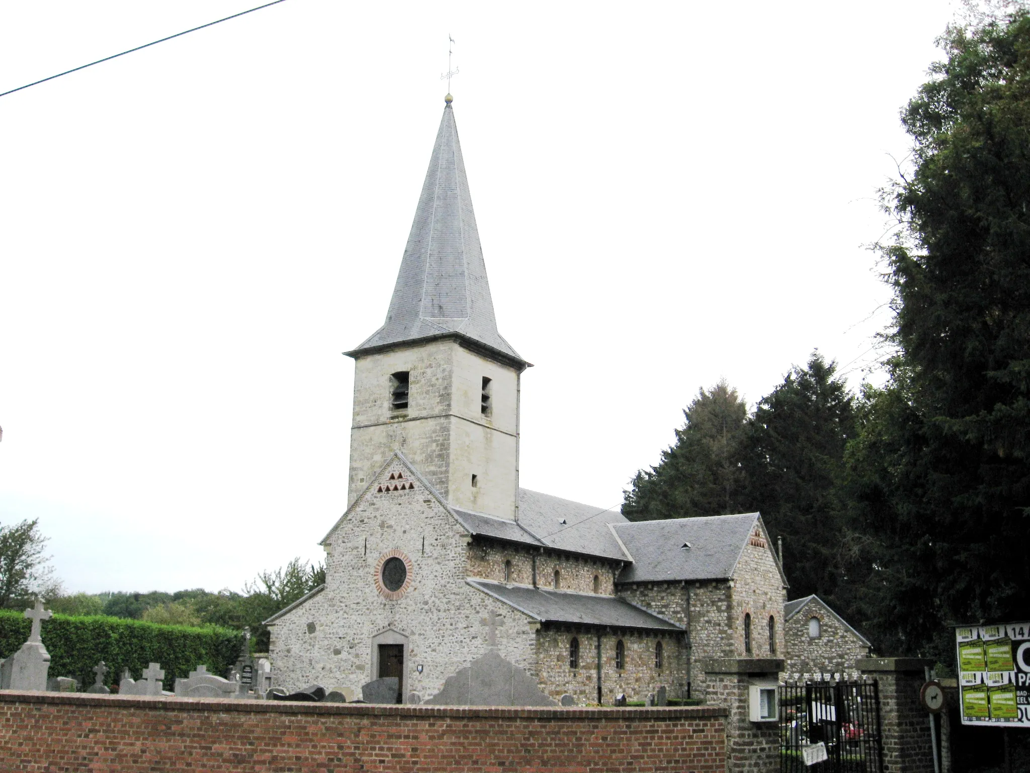 Photo showing: Church of Saint Ludger in Neerrepen, Tongeren, Limburg, Belgium