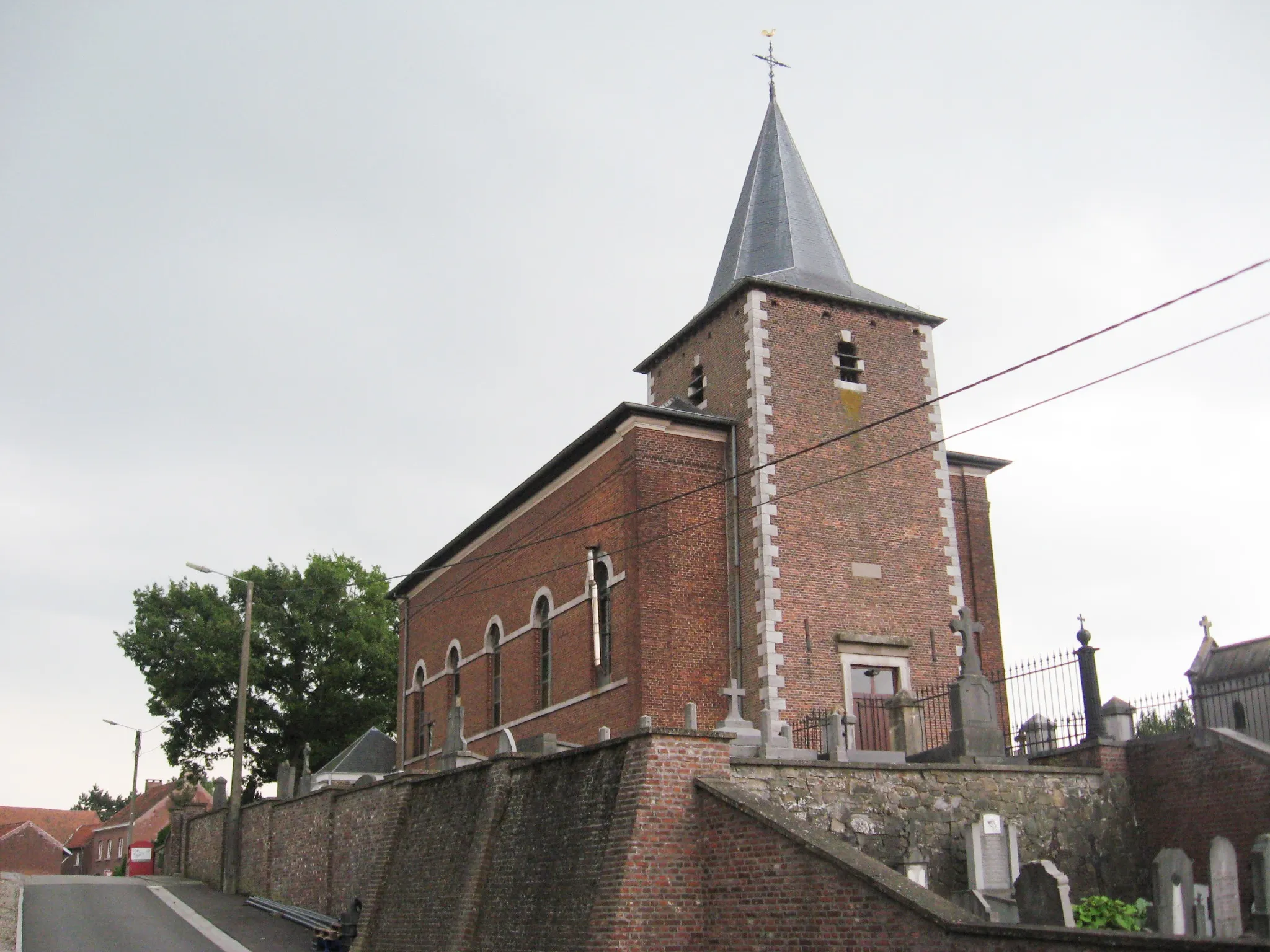 Photo showing: Church of Saint Martin in Vechmaal, Heers, Limburg, Belgium