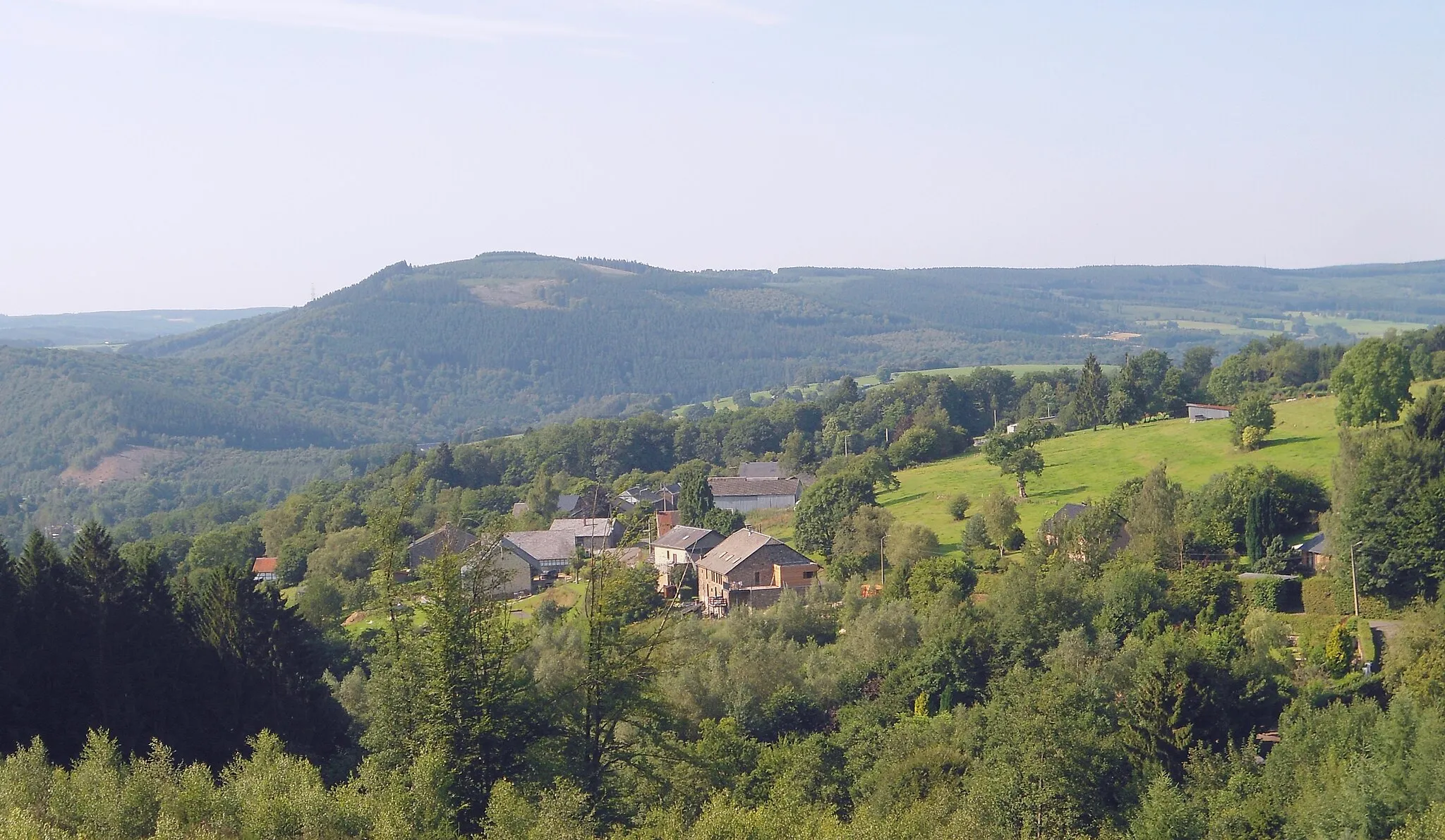 Photo showing: Panorama de Borgoumont (Stoumont)