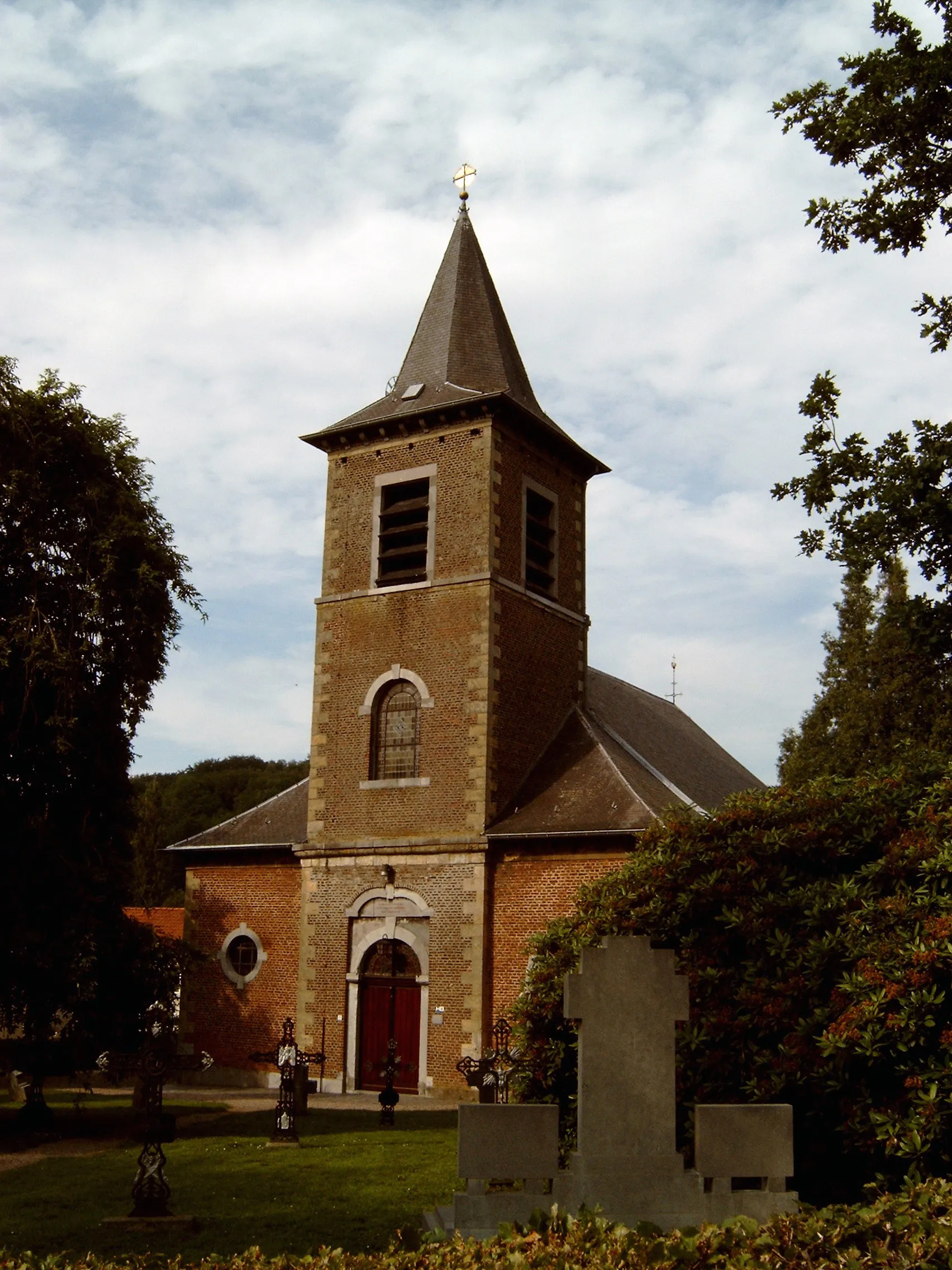 Photo showing: Slenaken, church