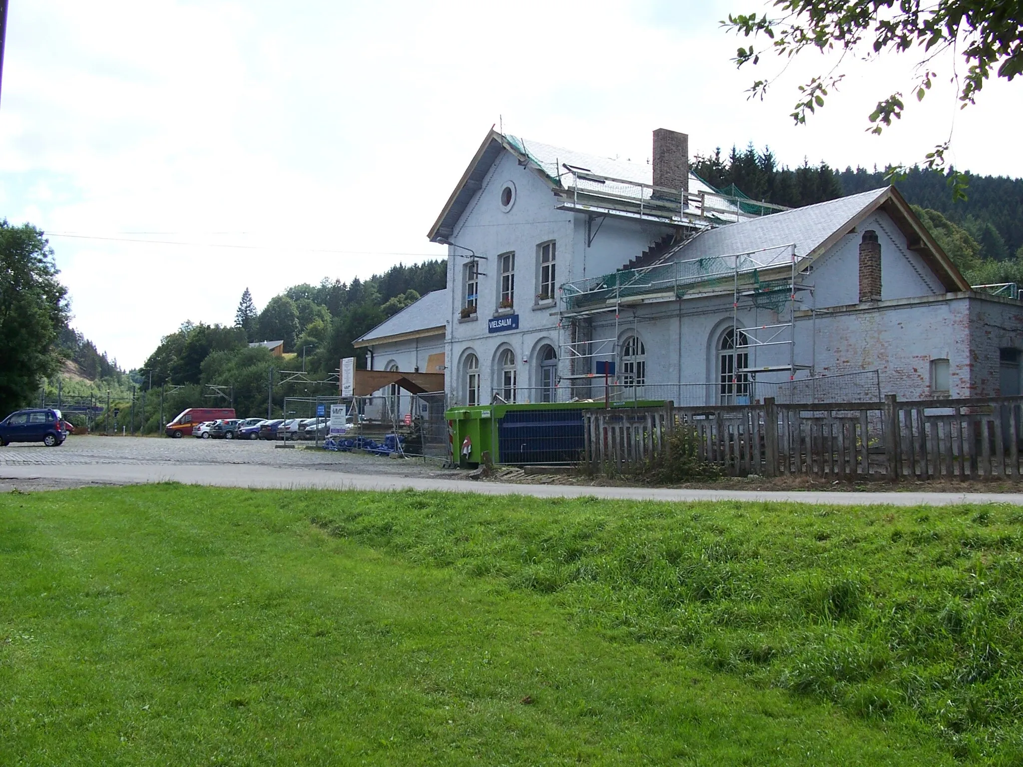 Photo showing: La gare de Vielsalm.