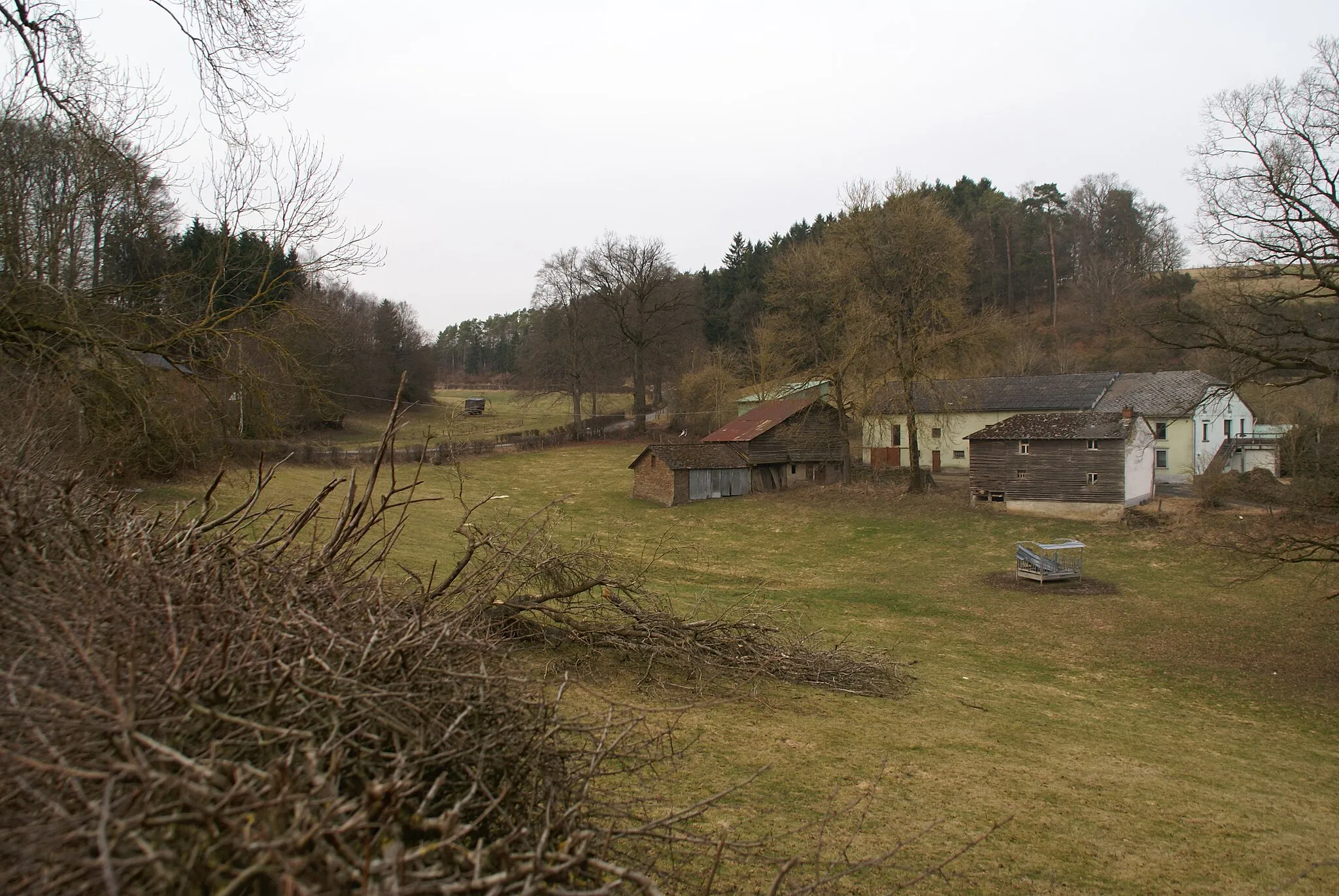 Photo showing: Alster (Burg-Reuland) (Belgium): Farms