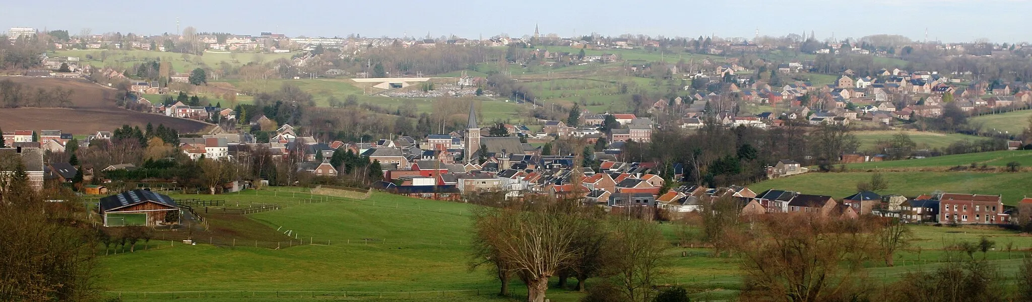 Photo showing: Vu vu Süden op Soumagne-Vallée.