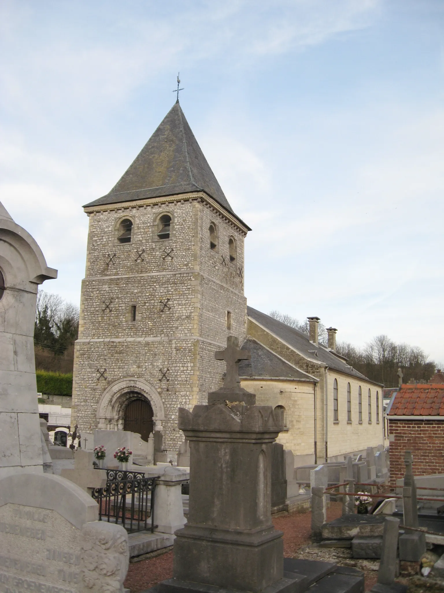 Photo showing: Church of Saint Lambert in Wonck, Bassenge, Liège, Belgium