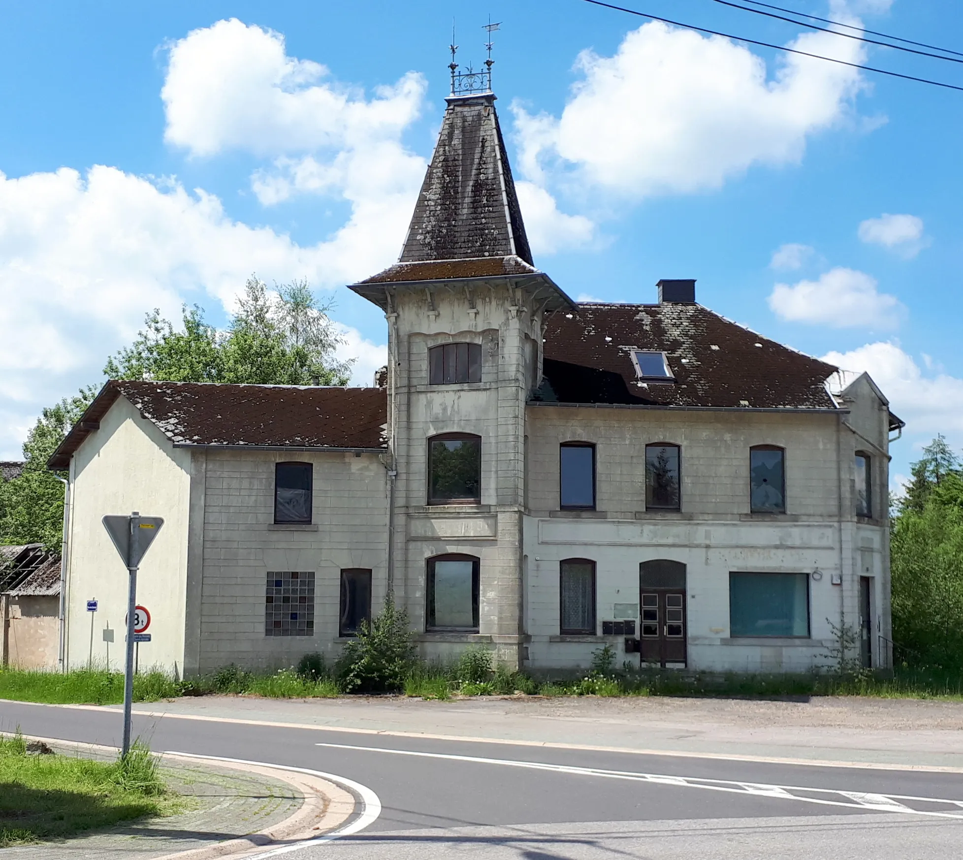 Photo showing: Alte Villa in Sourbrodt