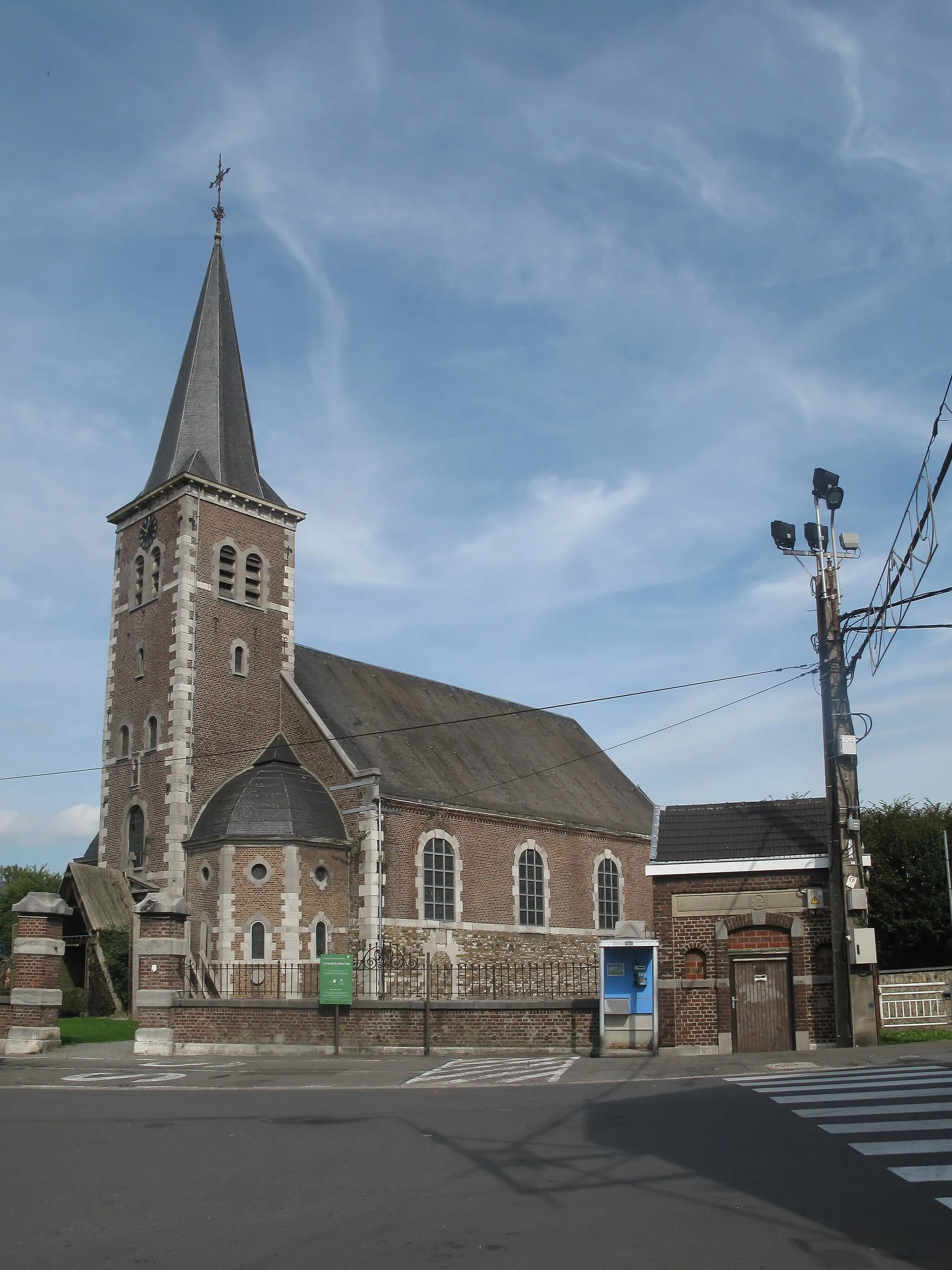Photo showing: Soumagne, church: Sint Lambertuskerk