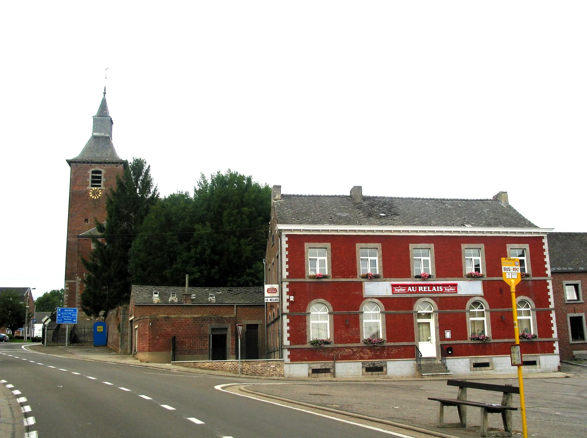 Photo showing: Wasseiges (Belgium), Hannut road.