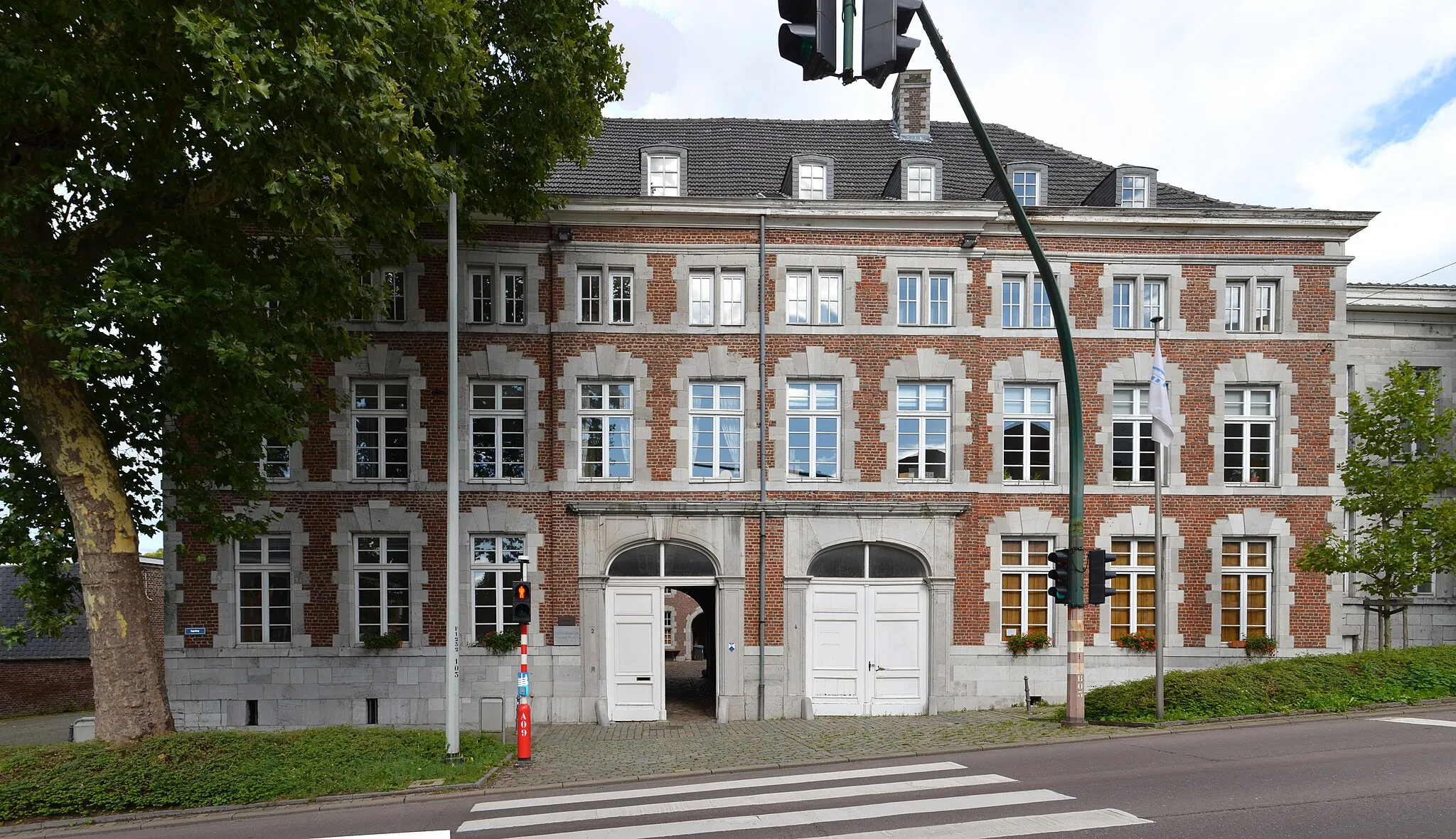 Photo showing: Haus Rehrmann-Fey, Eupen, Straßenfront