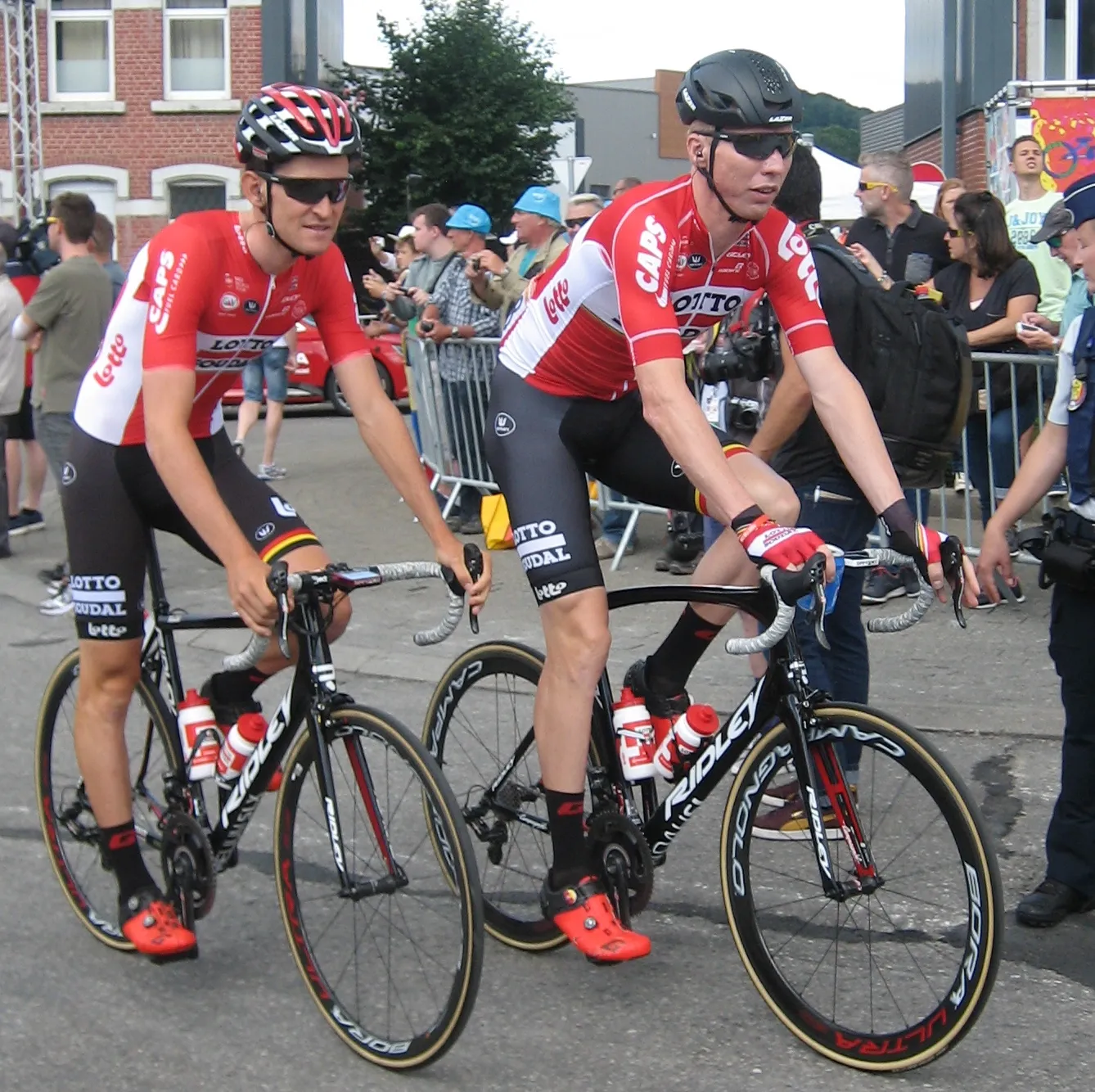 Photo showing: Start in Verviers (België) van de 3e etappe van Le Tour de France 2017.