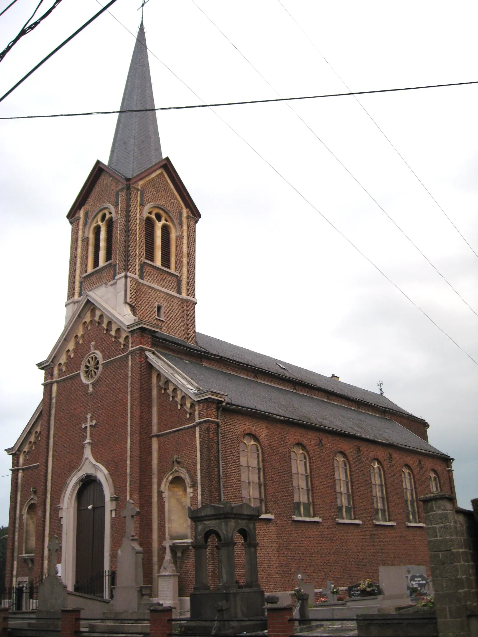 Photo showing: Church of Saint Gertrude in Otrange, Oreye, Liège, Belgium