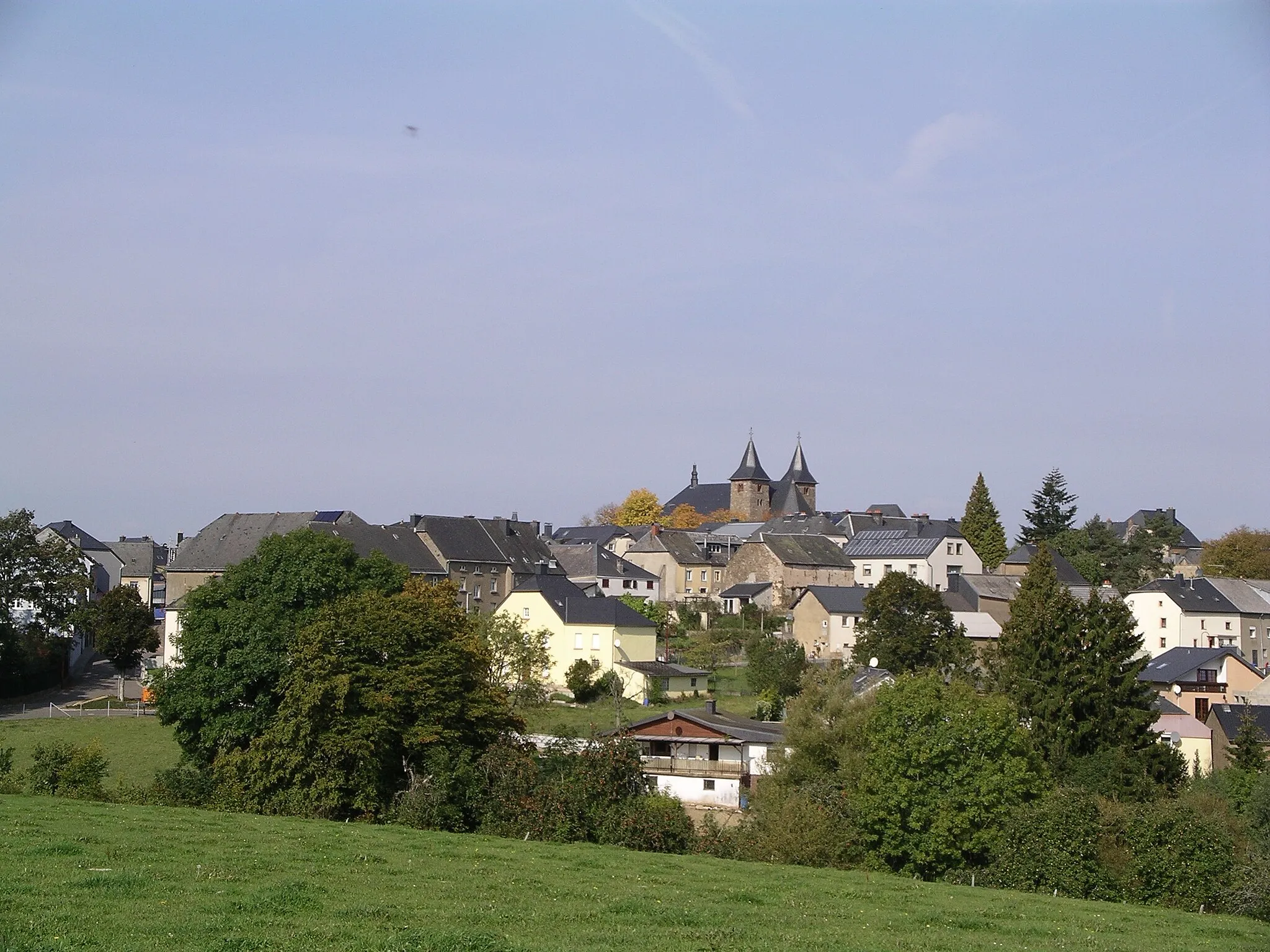 Photo showing: Blick auf die Gemeinde Hosingen