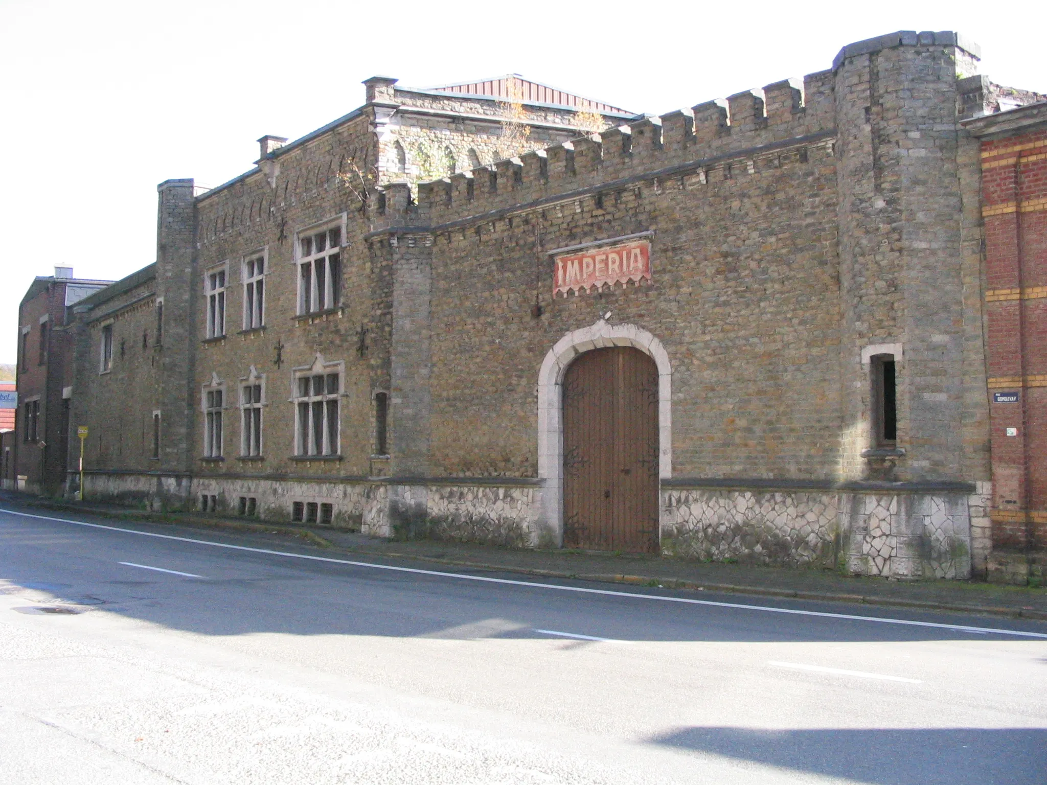 Photo showing: Imperia (cars) factory Nessonvaux