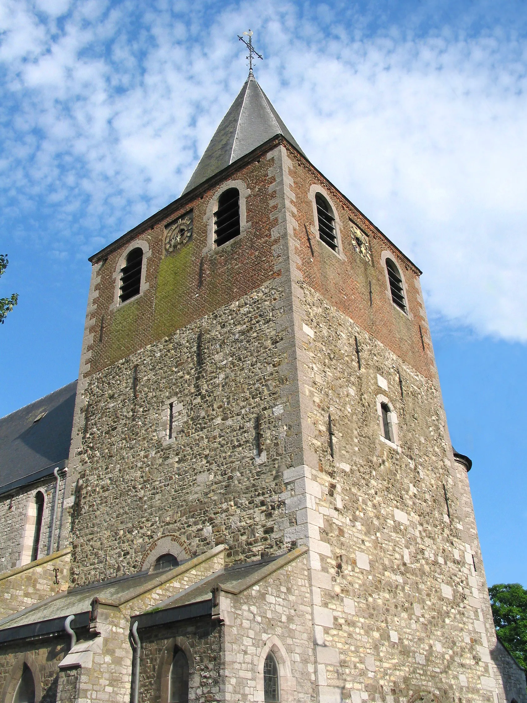 Photo showing: Hannut,  the church of Saint Christopher (XV - XVIIIth centuries).