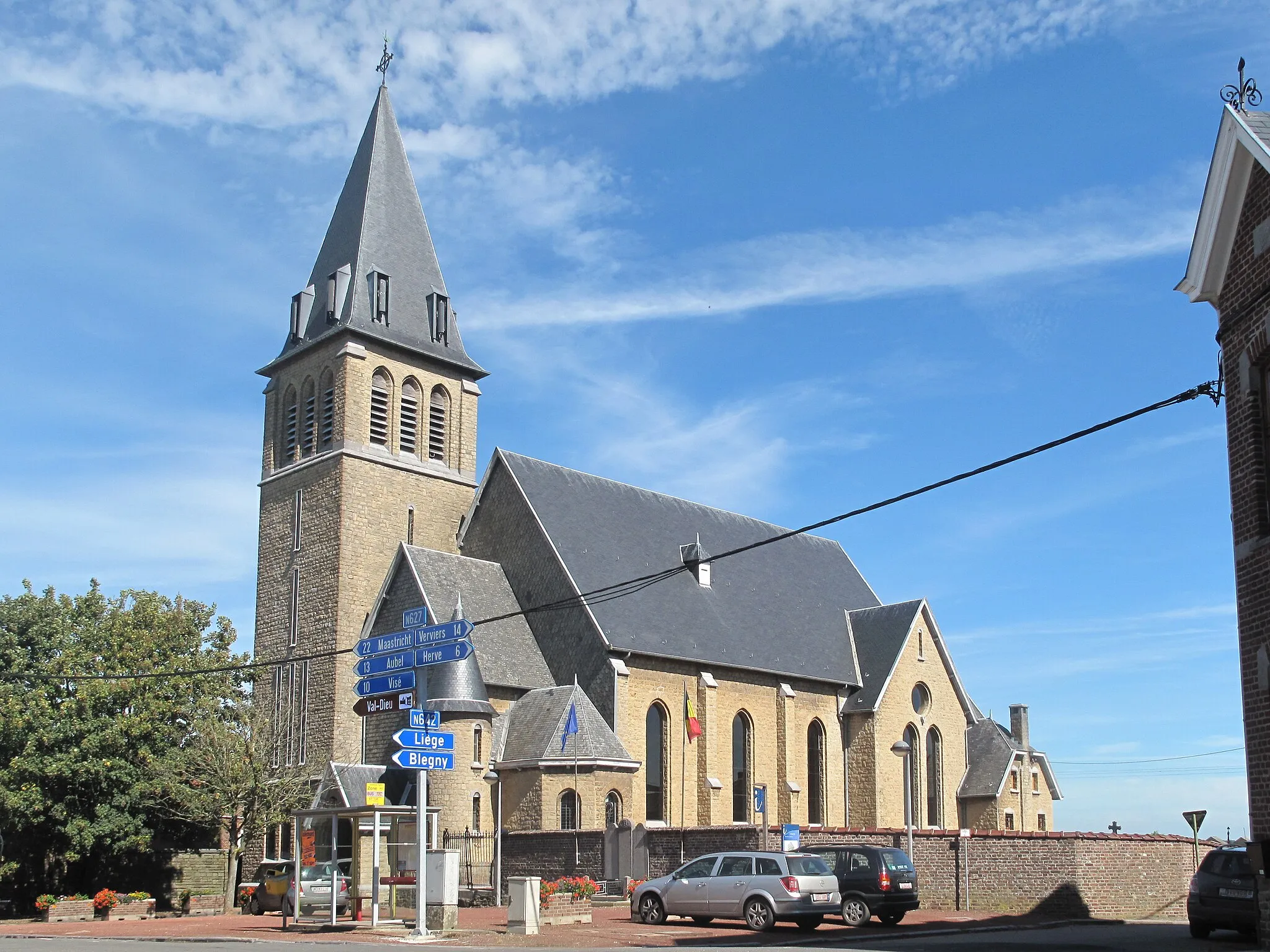Photo showing: Julémont, church