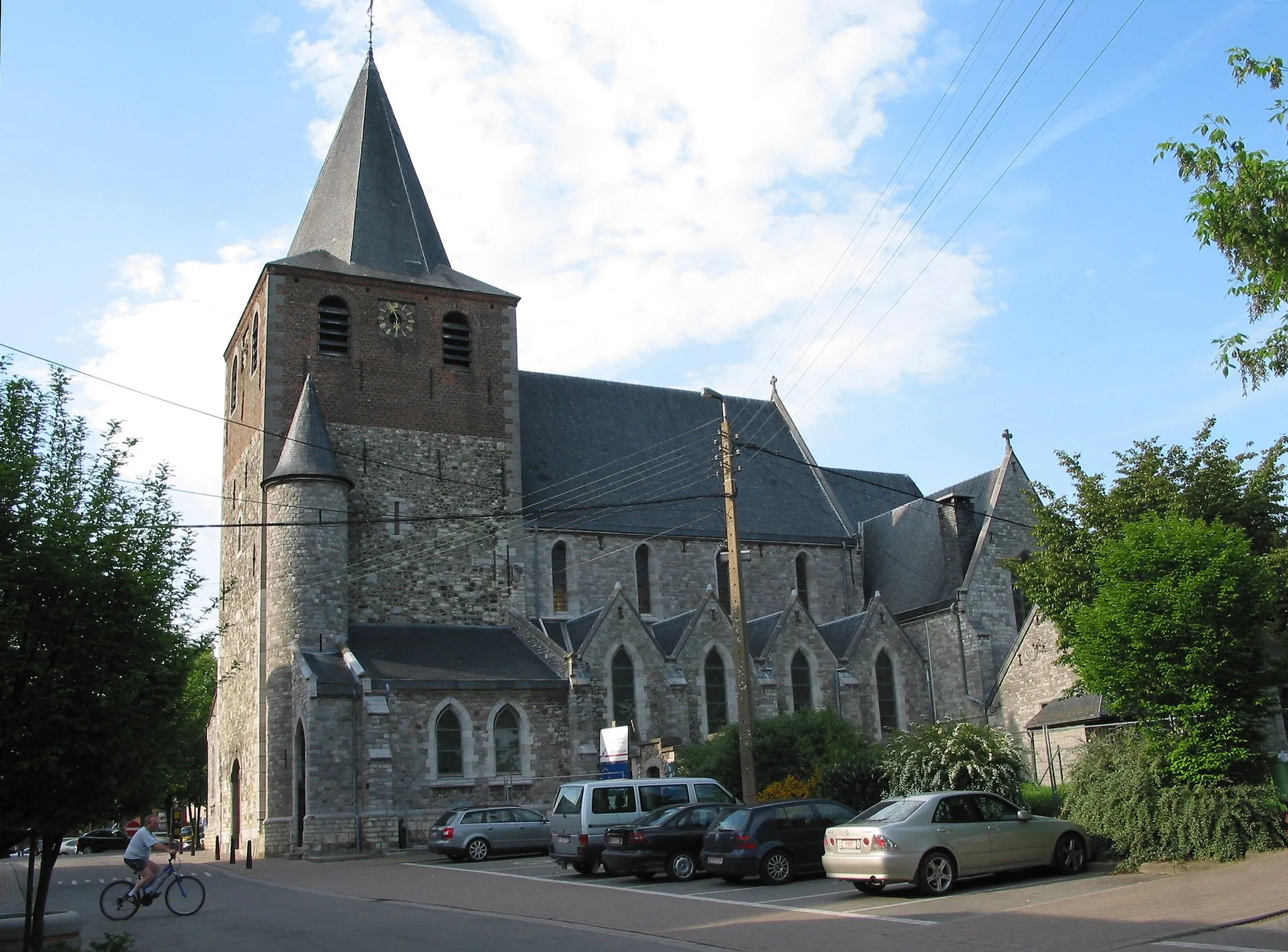 Photo showing: Hannut,  the church of Saint Christopher (XV - XVIIIth centuries).