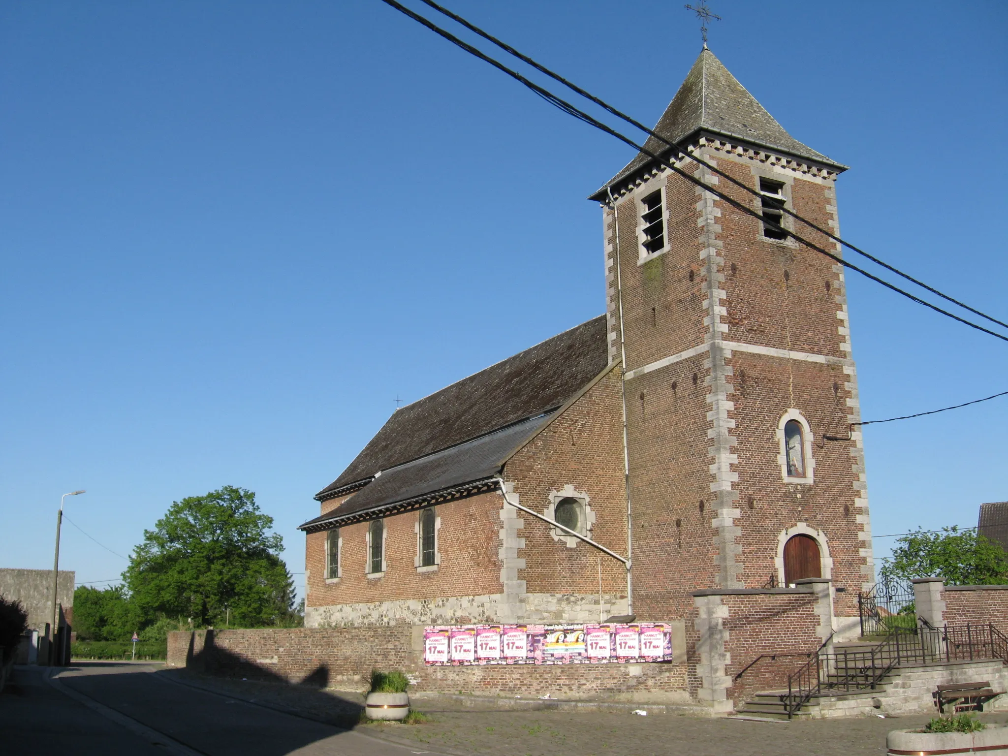 Photo showing: Church of Saint Martin in Villers-le-Peuplier, Hannut, Liège, Belgium