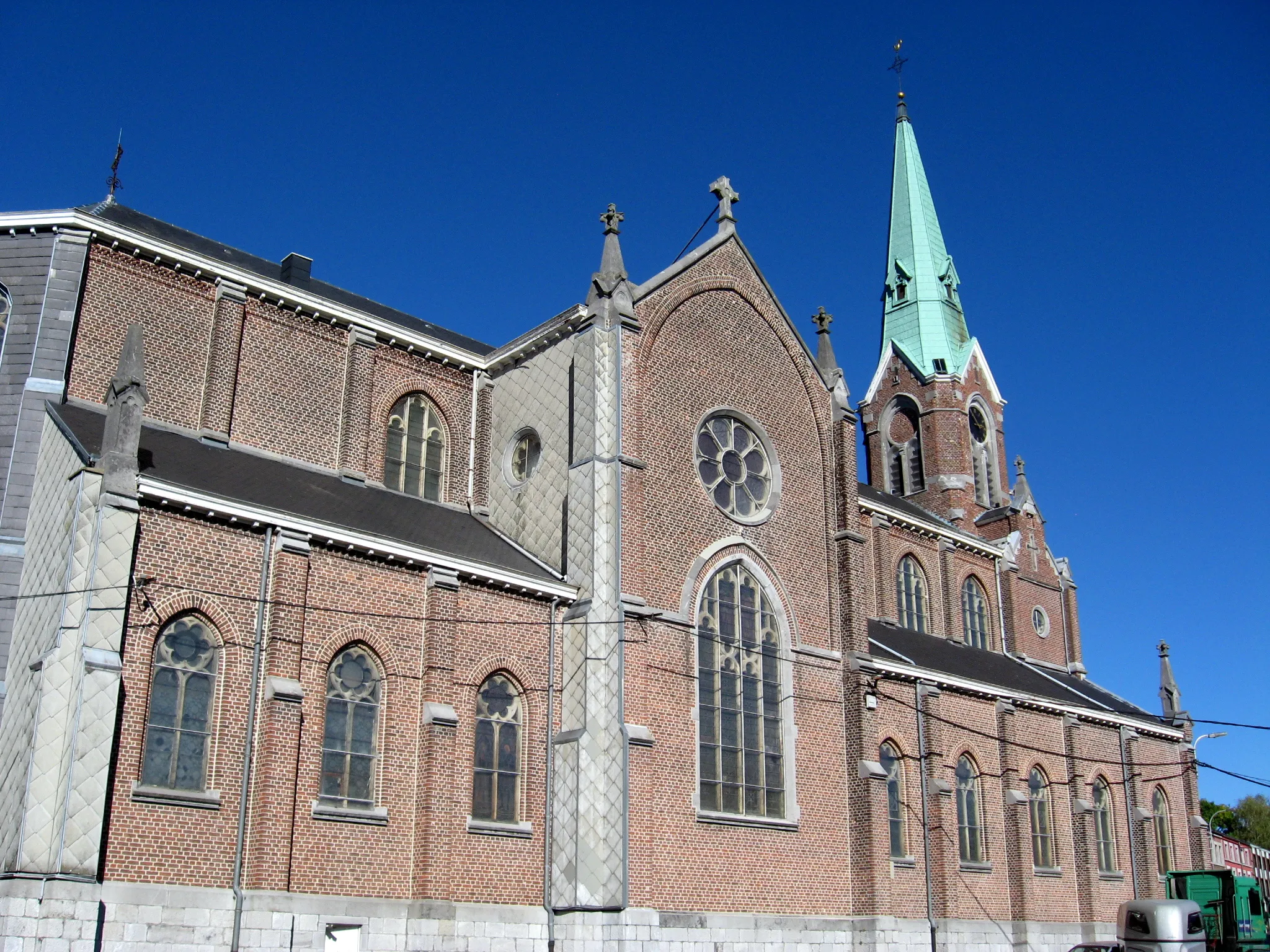 Photo showing: Church of Saint Martin in Petit-Rechain, Verviers, Liège, Belgium