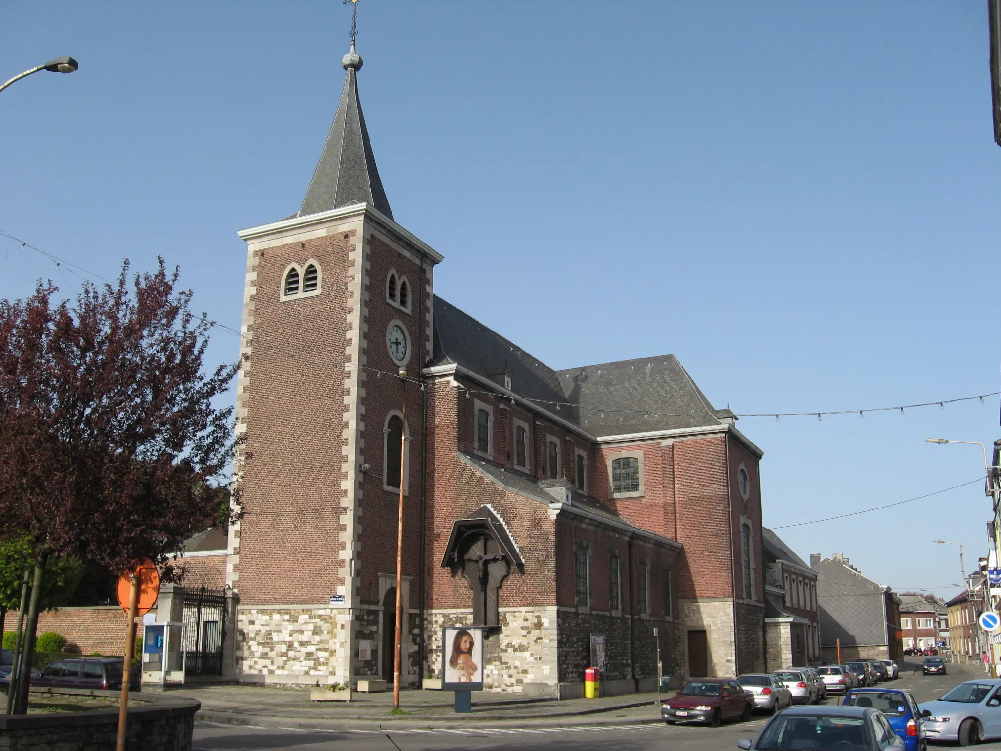 Photo showing: Sint-Mattheuskerk in Flémalle-Haute, Flémalle