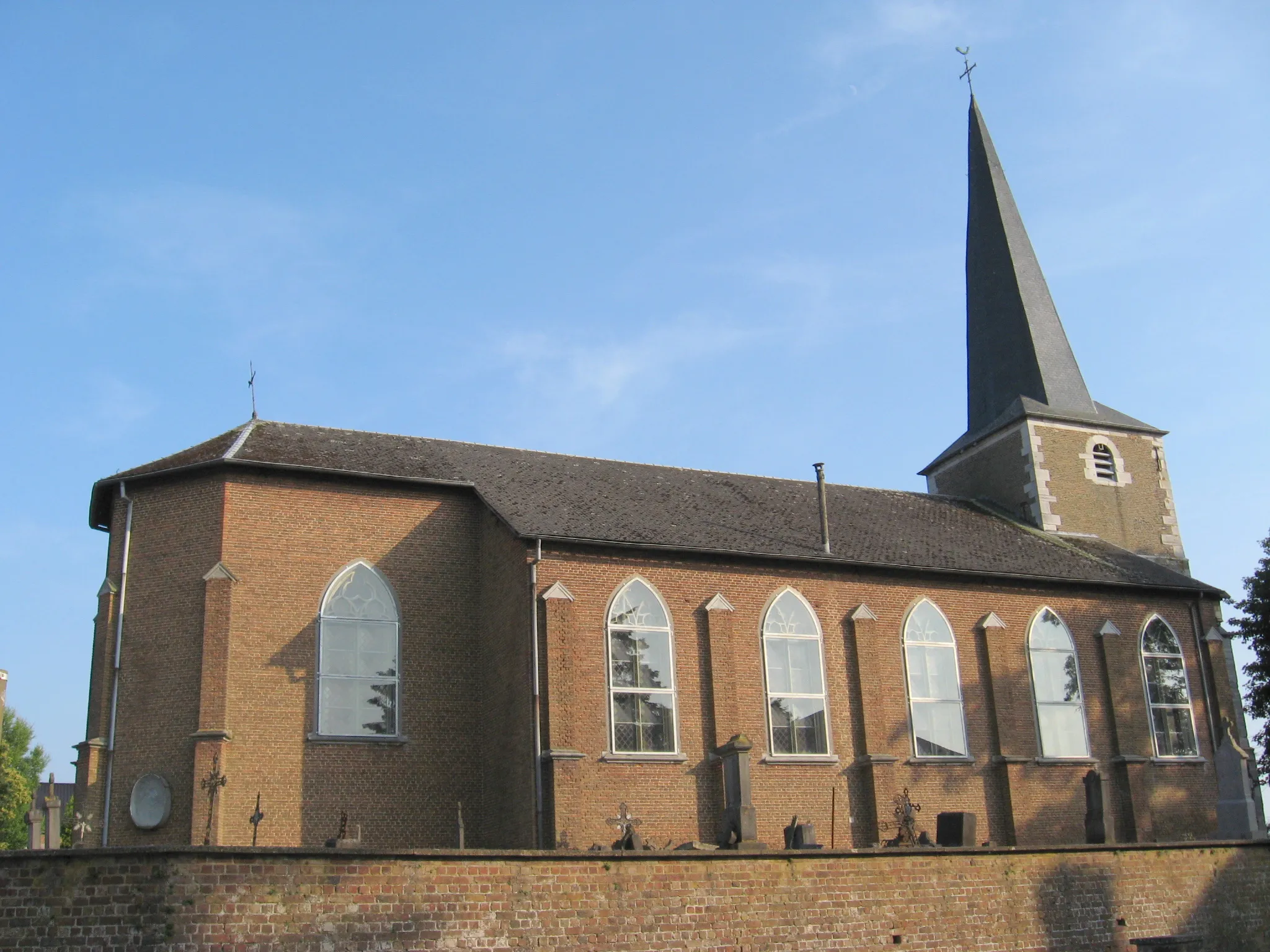 Photo showing: Church of Our Lady of the Assumption in Meeffe, Wasseiges, Liège, Belgium