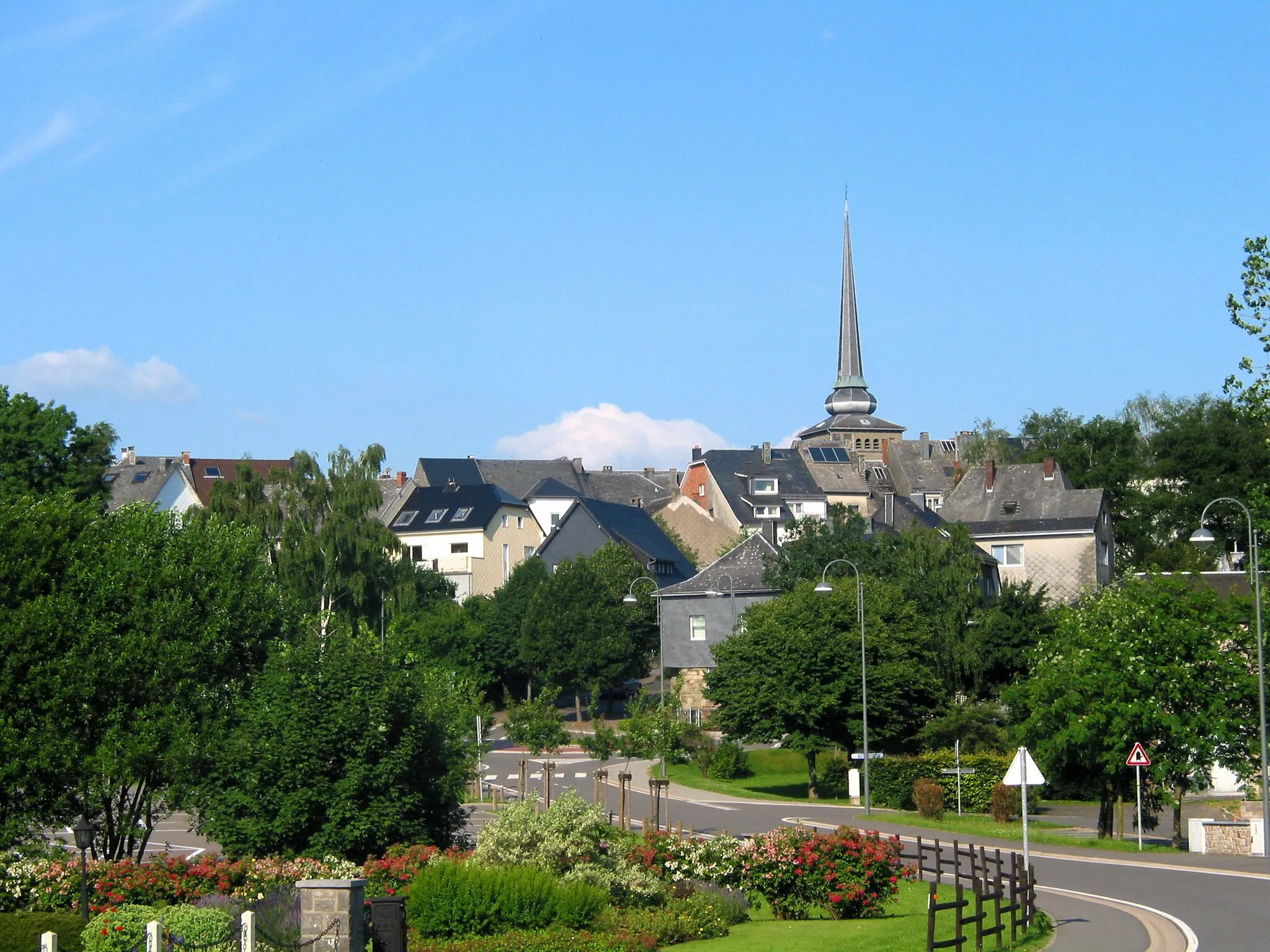 Photo showing: St. Vith (Belgium), view of the city.