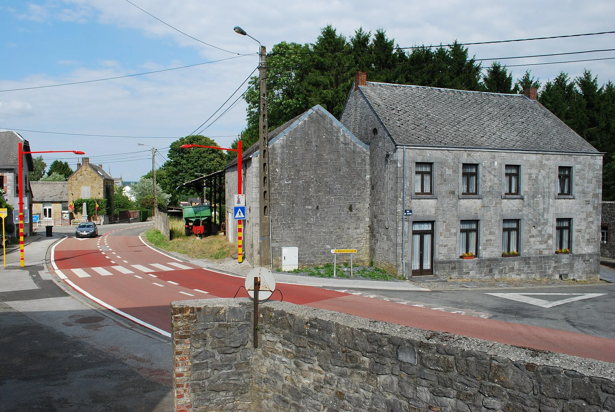 Photo showing: Vue de Méan, commune de Havelange.