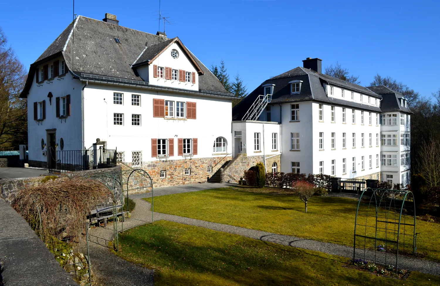 Photo showing: Kloster Montenau, Gemeinde Amel, Belgien
