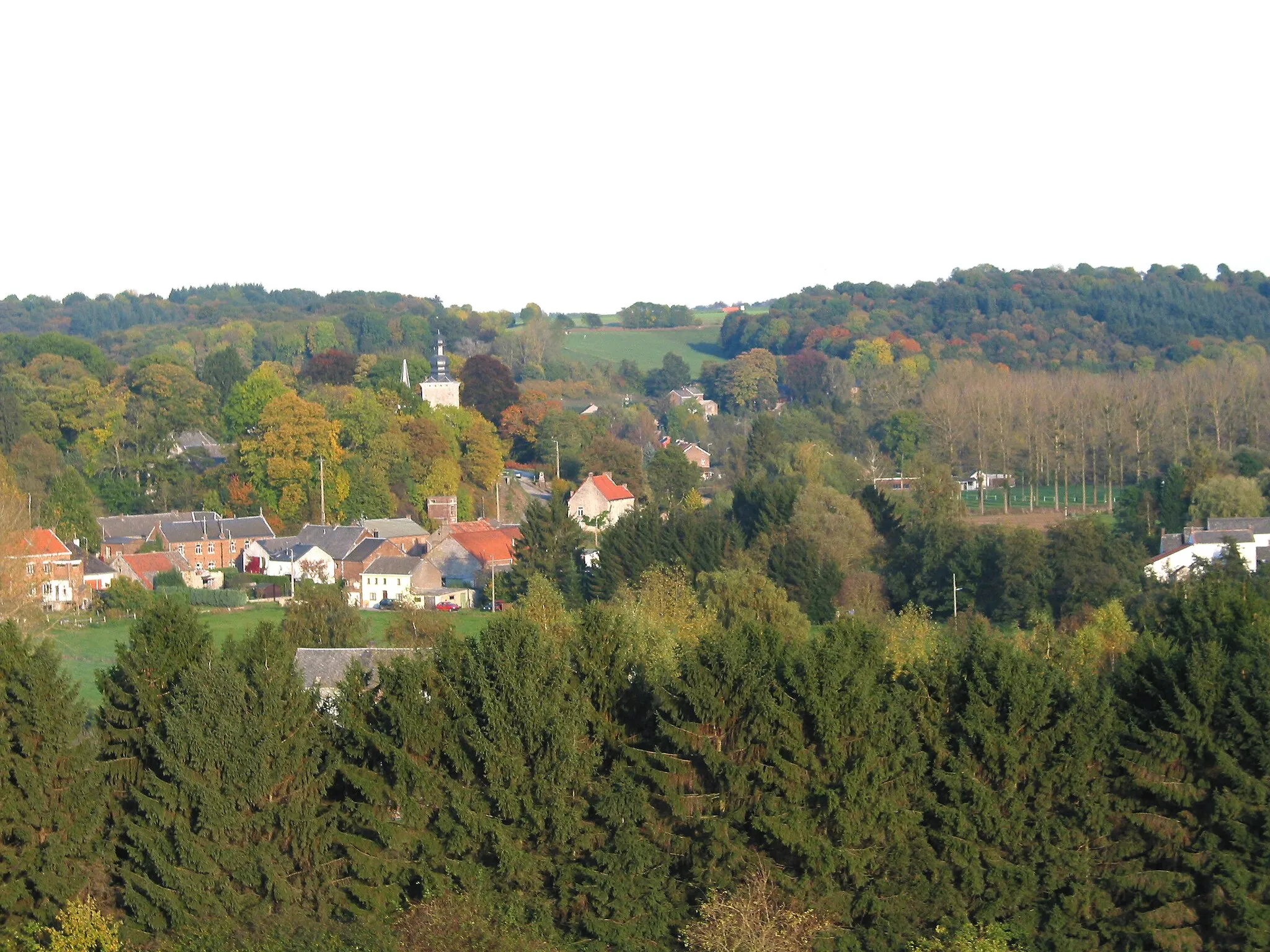 Photo showing: Fumal (Belgium), the village.