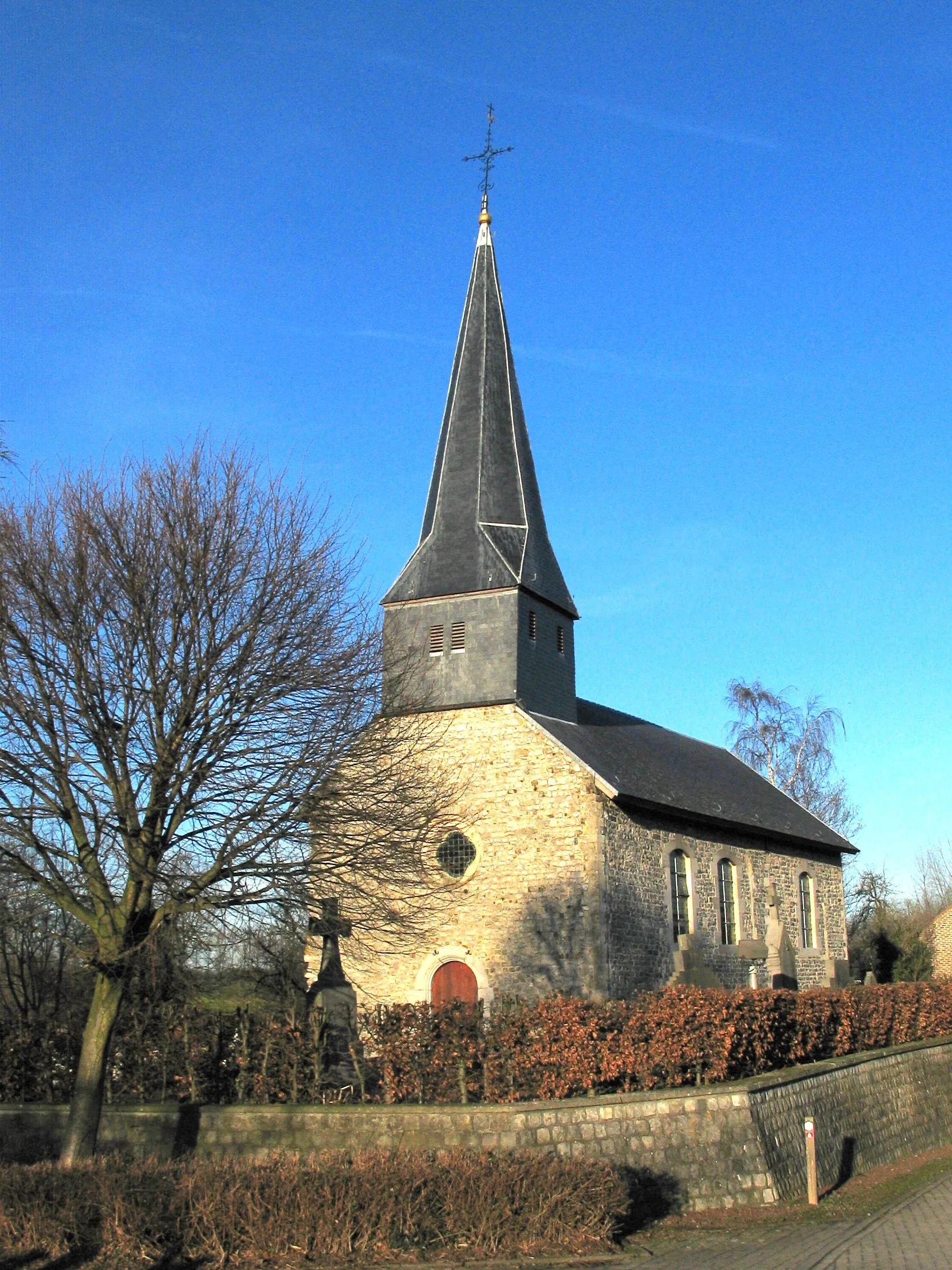 Photo showing: Sint-Pieterskapel in Sint-Pieters-Heurne, Vechmaal, Heers in België
