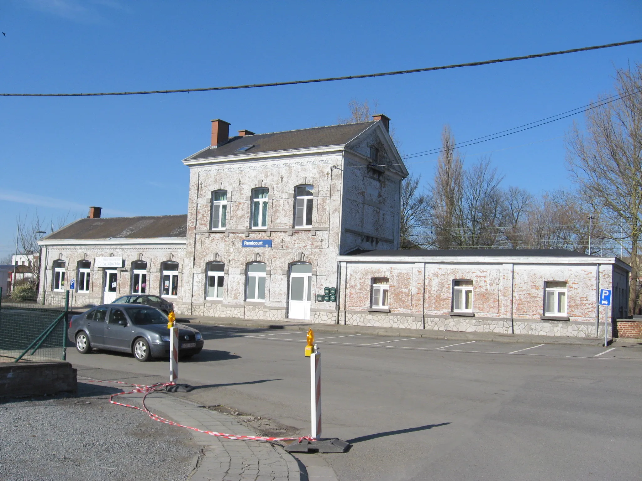 Photo showing: Train station of Remicourt, Liège, Belgium