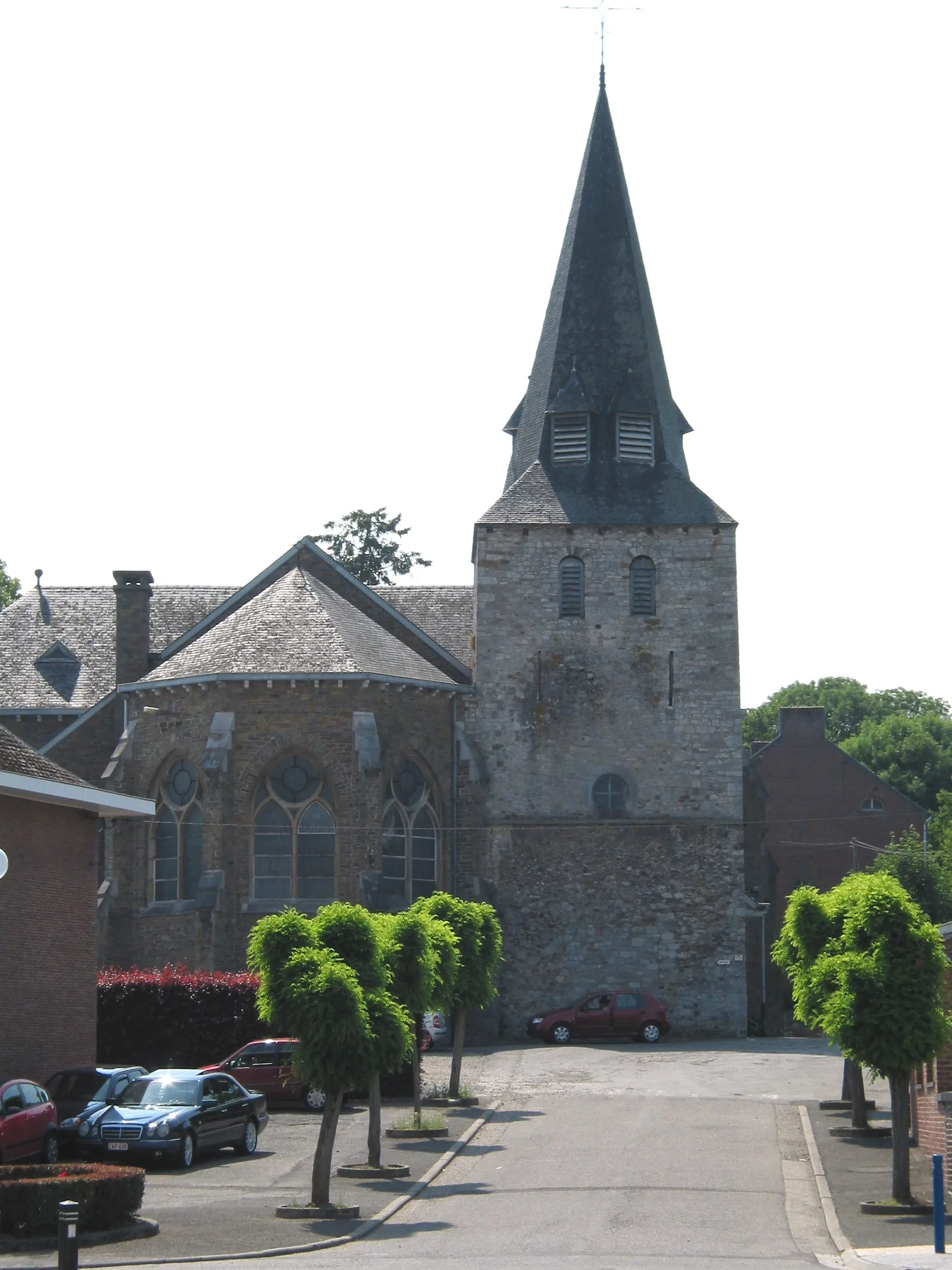 Photo showing: Nandrin (Belgium), the St. Martin church.