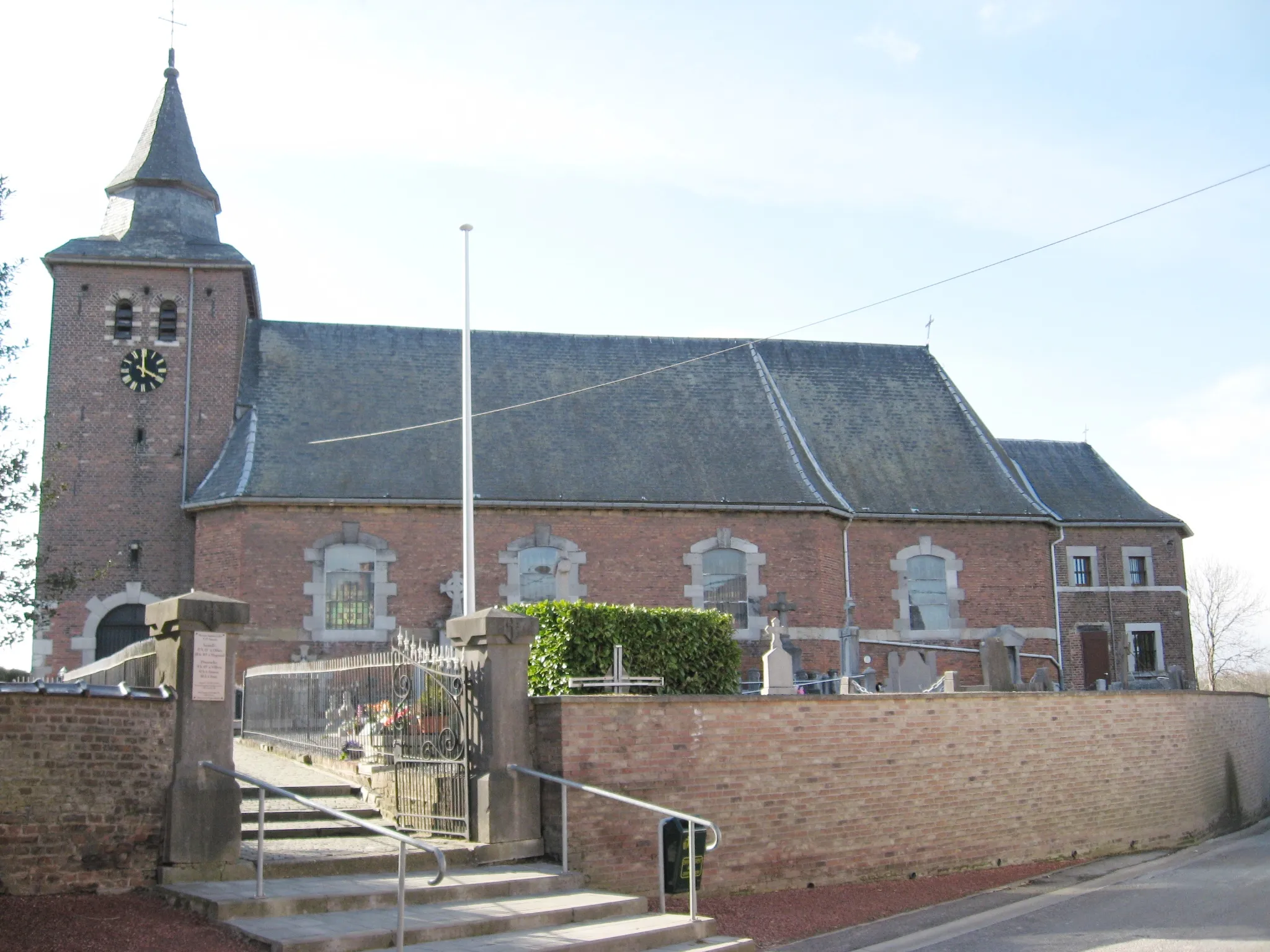 Photo showing: Church of Saint Remigius in Fooz, Awans, Liège, Belgium