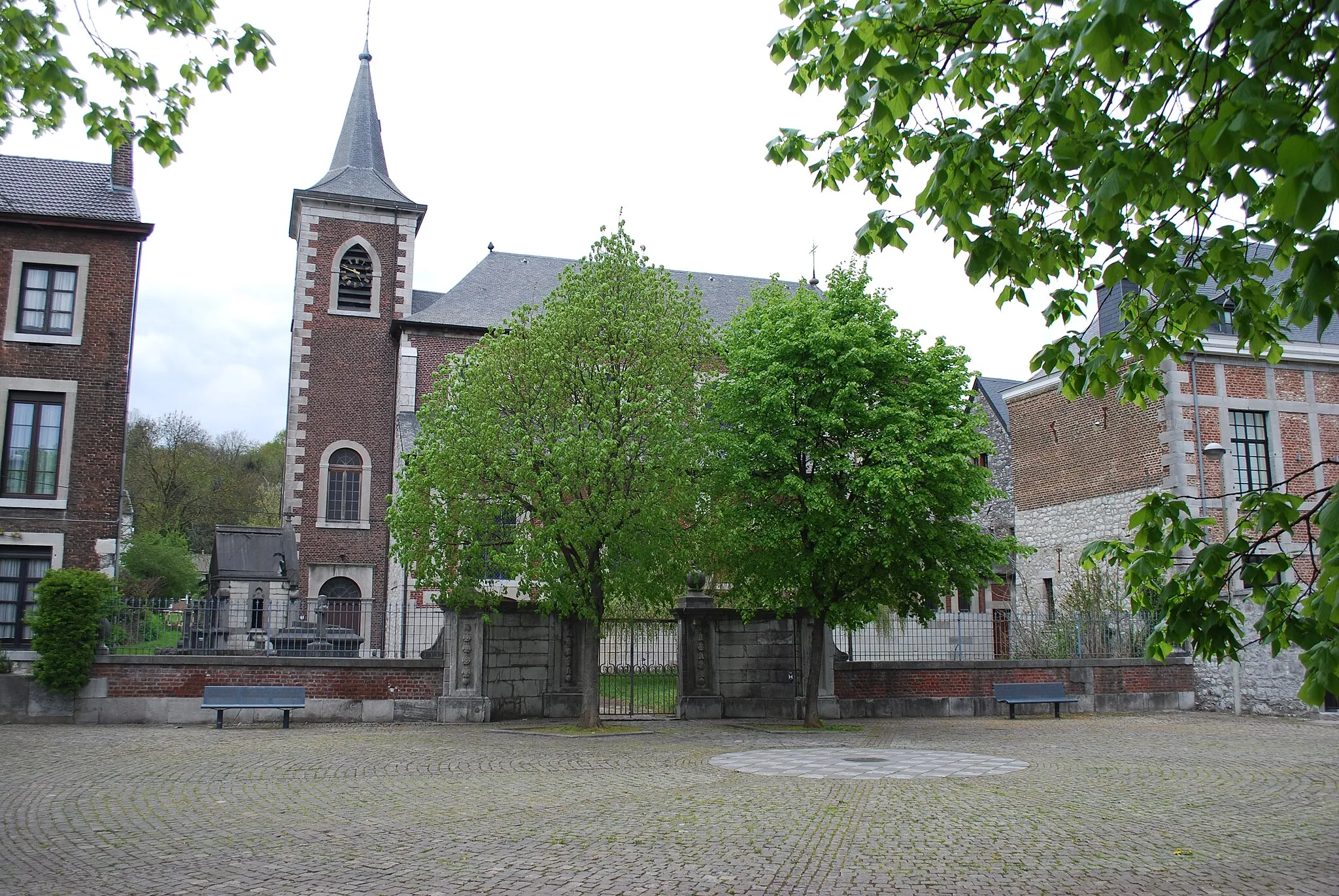 Photo showing: Vue de Chokier (commune de Flémalle), sur la rive gauche de la Meuse, dans la province de Liège (Belgique).