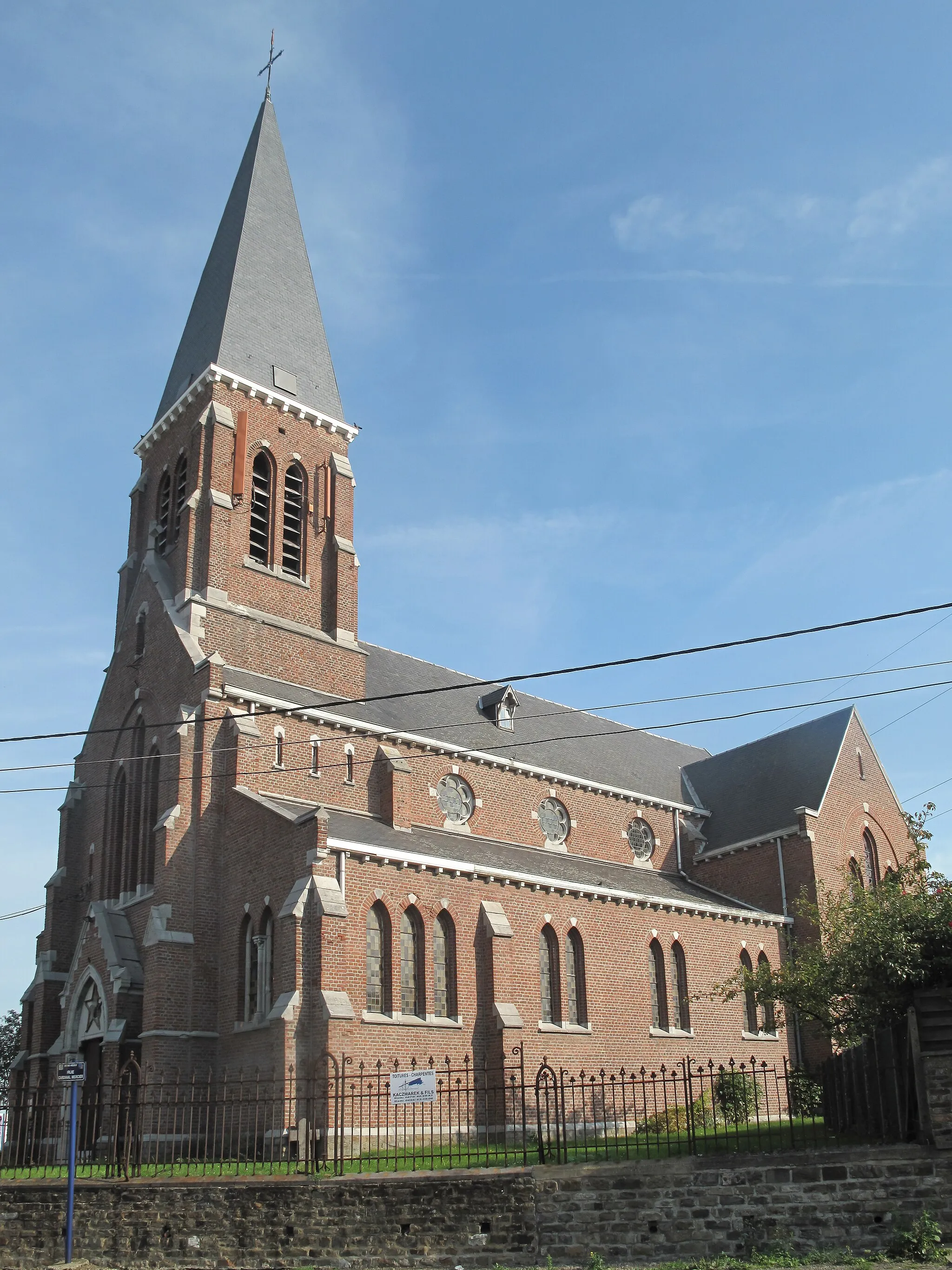 Photo showing: Beyne Heusay, church near Place Ferrer