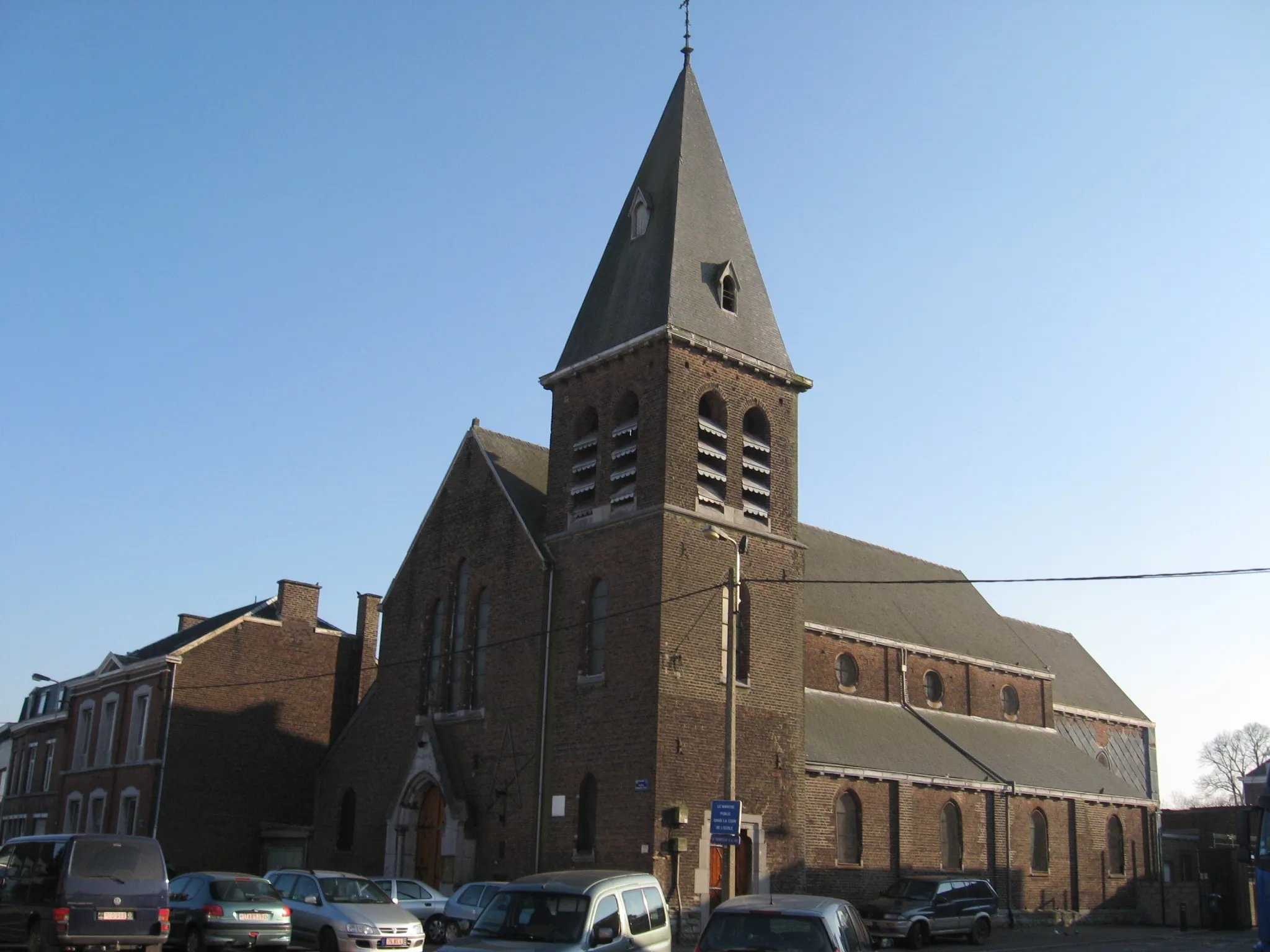 Photo showing: Church of Saint Lawrence in Heusay, Beyne-Heusay, Liège, Belgium