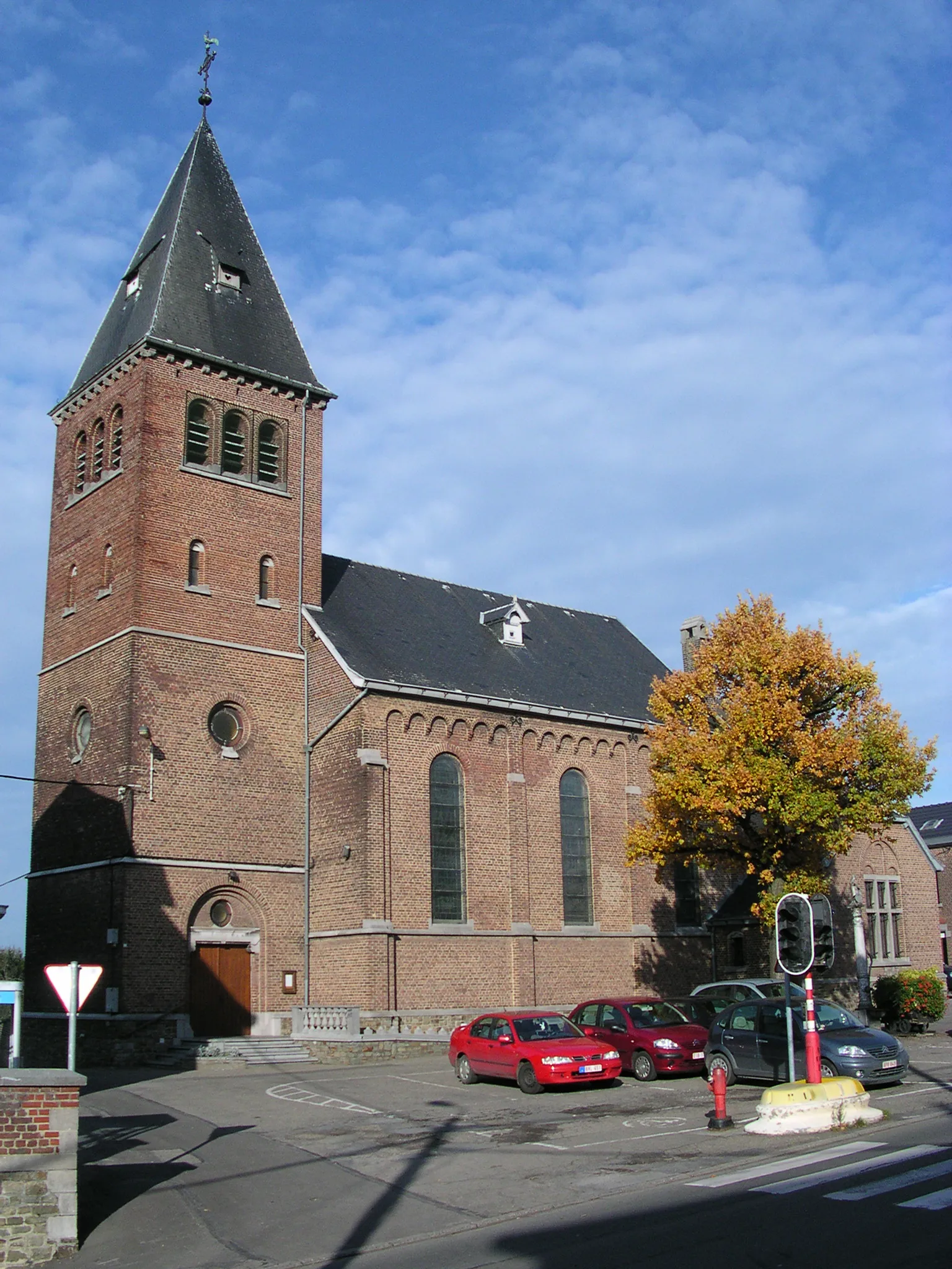 Photo showing: Kirche S. Clement in Barchon (gehört zu Blegny bei Lüttich)