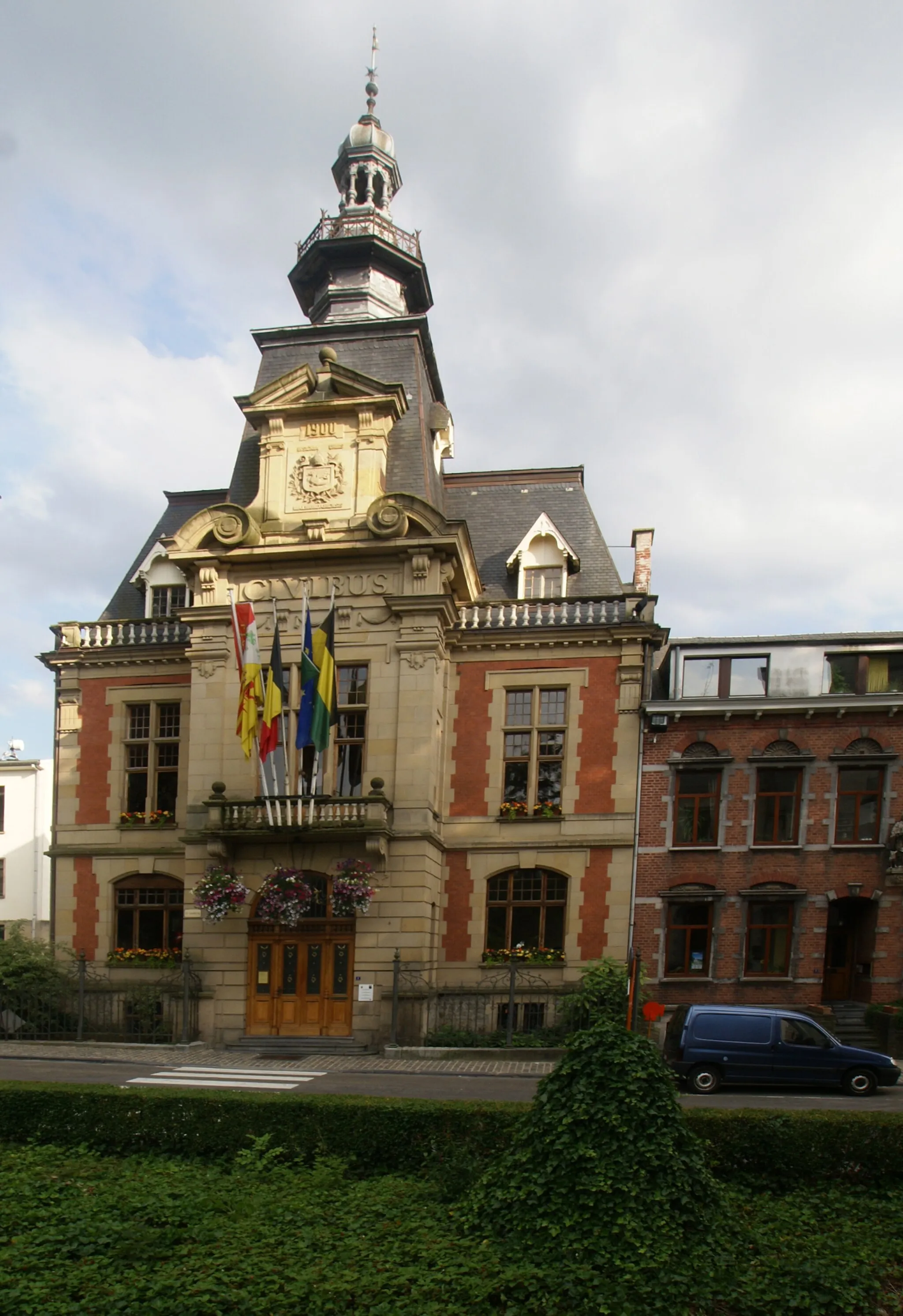 Photo showing: Malmedy (Belgium): Town Hall (1901)