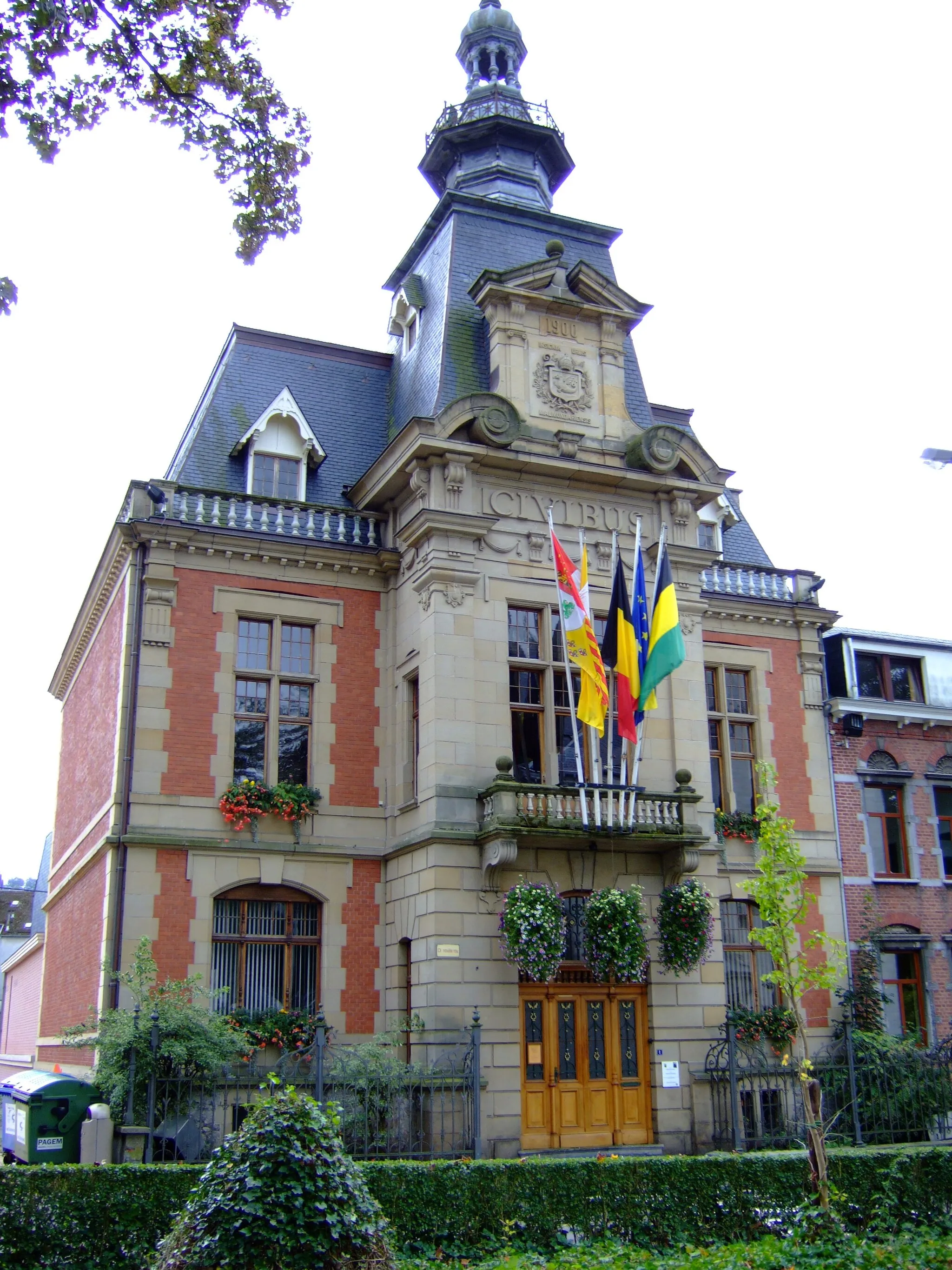 Photo showing: Rathaus in Malmedy - Belgien