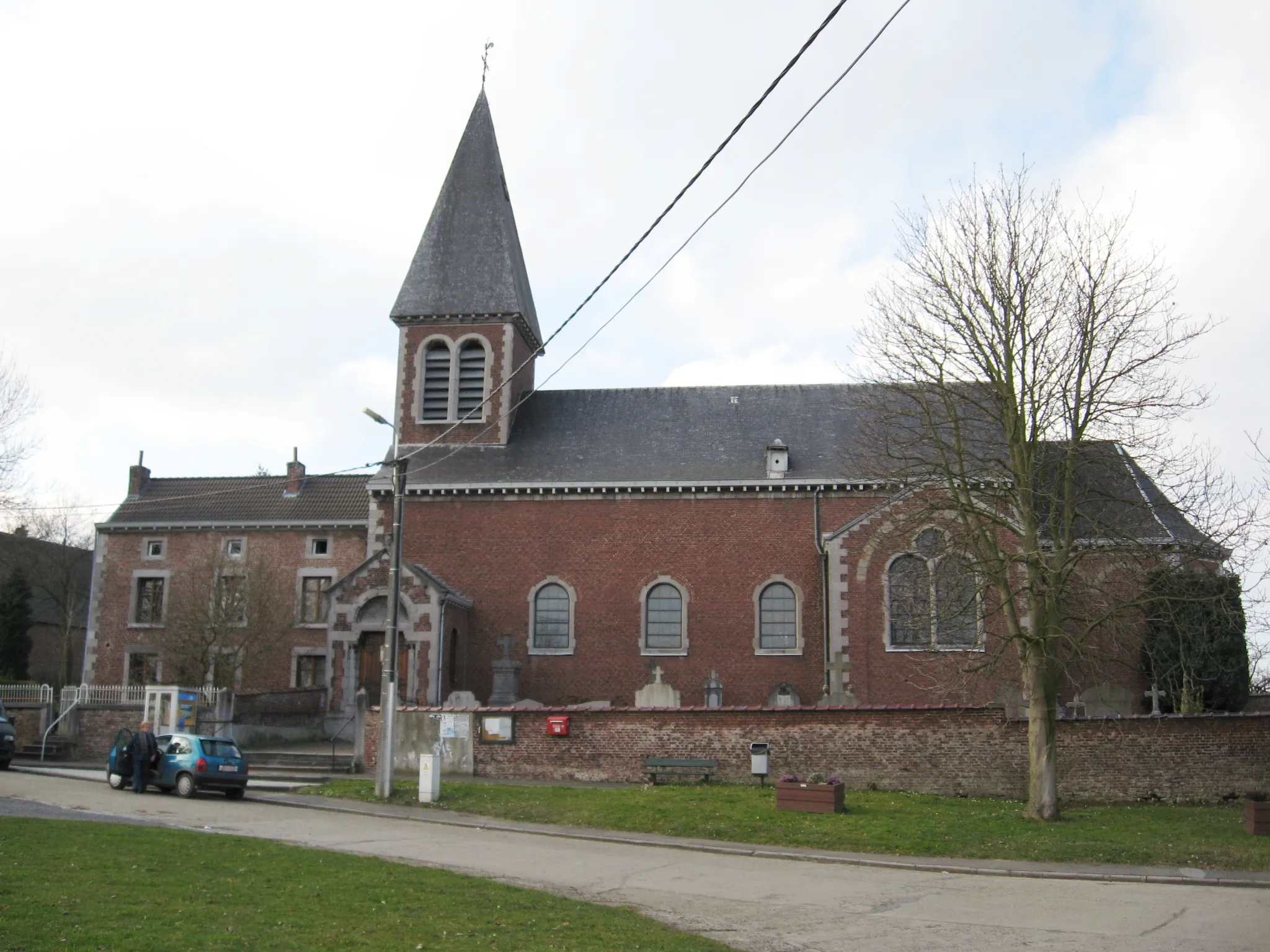 Photo showing: Church of the Assumption of Our Lady in Paifve, Juprelle, Liège, Belgium