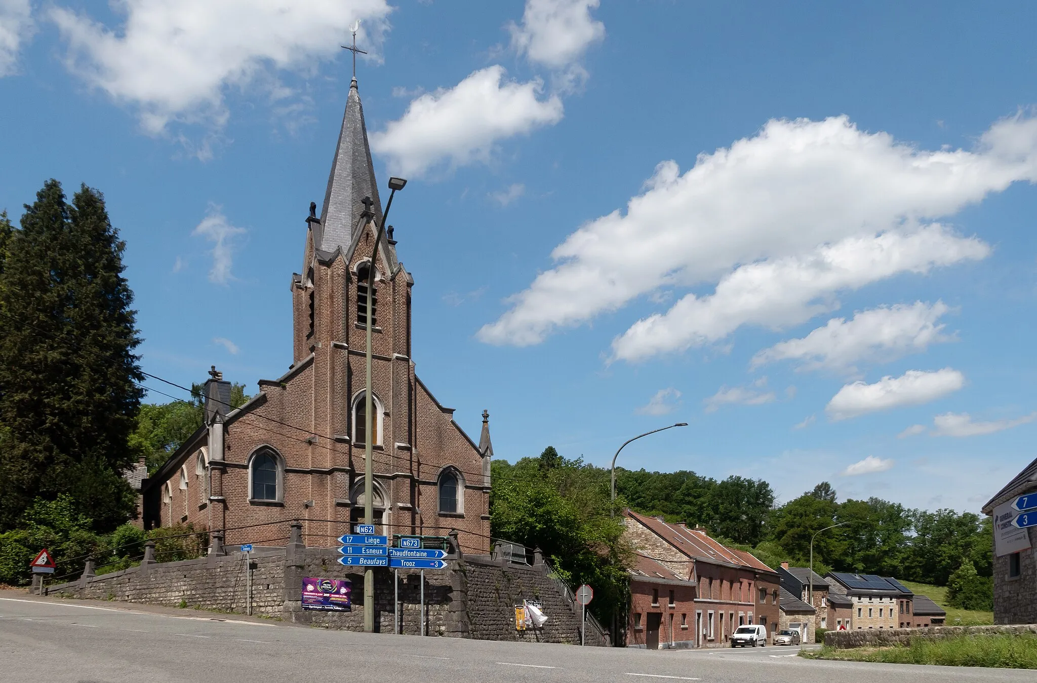 Photo showing: Sprimont-Forges, church: la Nativité de la Sainte-Vierge