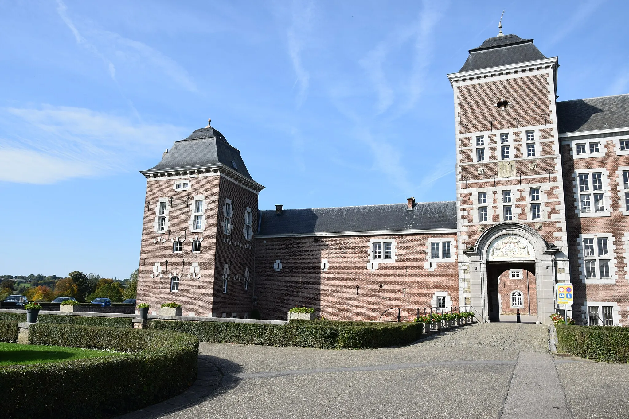 Photo showing: Vue du château de Wégimont, dans la province de Liège en Belgique.