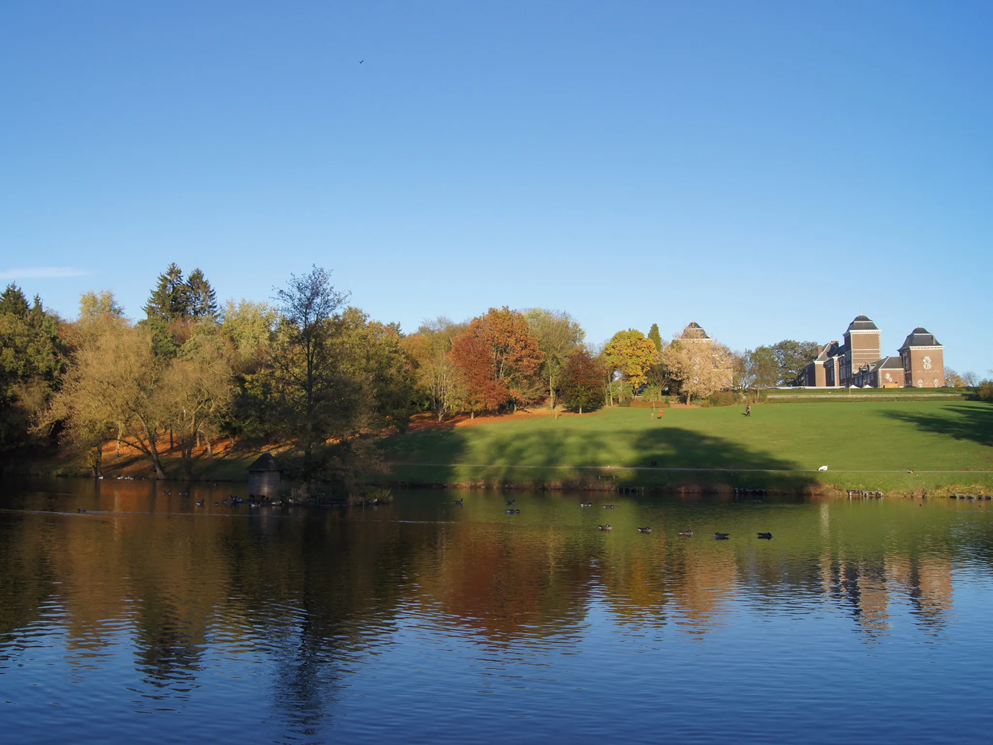 Photo showing: Wégimont castle