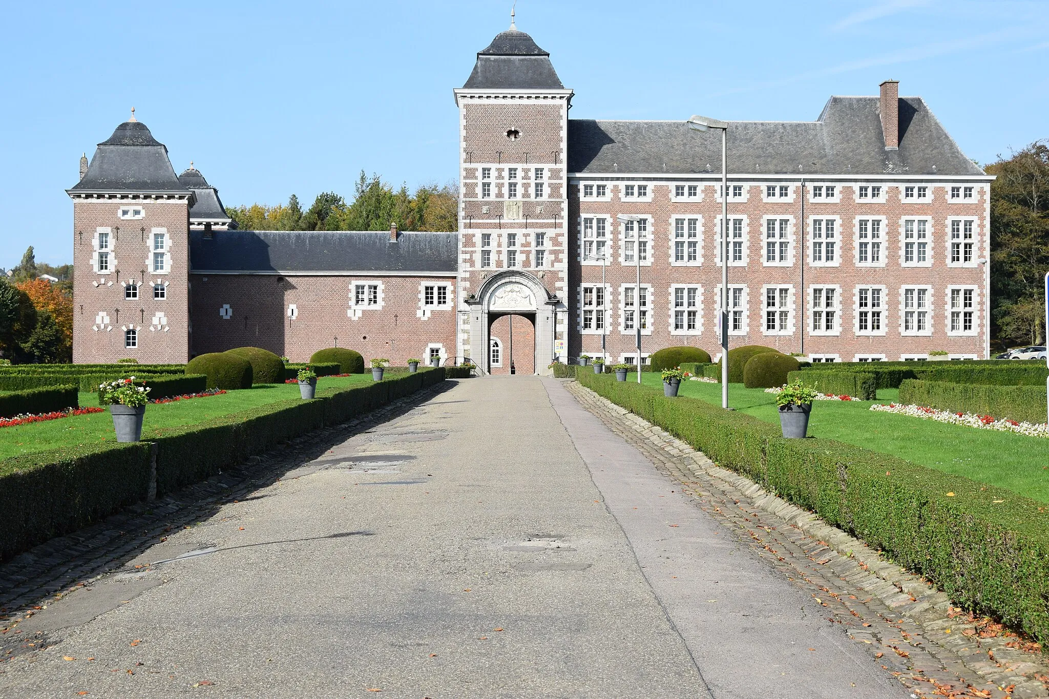 Photo showing: Vue du château de Wégimont, dans la province de Liège en Belgique.