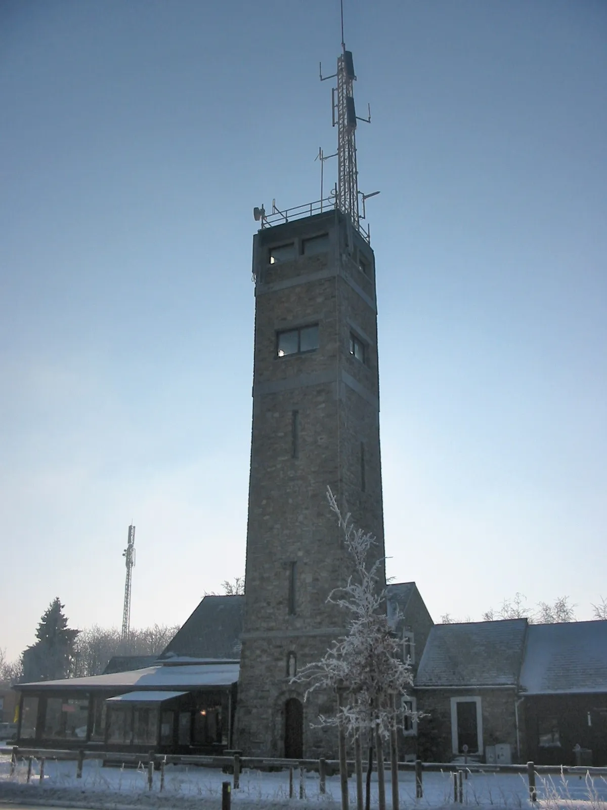 Photo showing: Belgium, Botrange, Communication tower