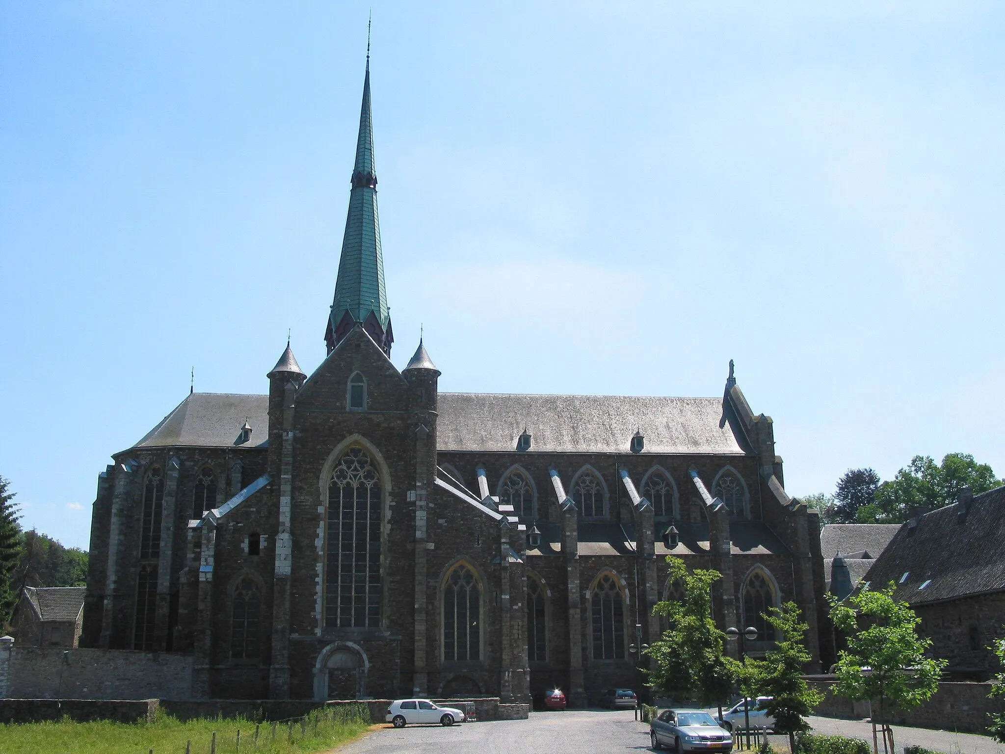 Photo showing: Aubel (Belgium), church of the Val-Dieu Abbey.