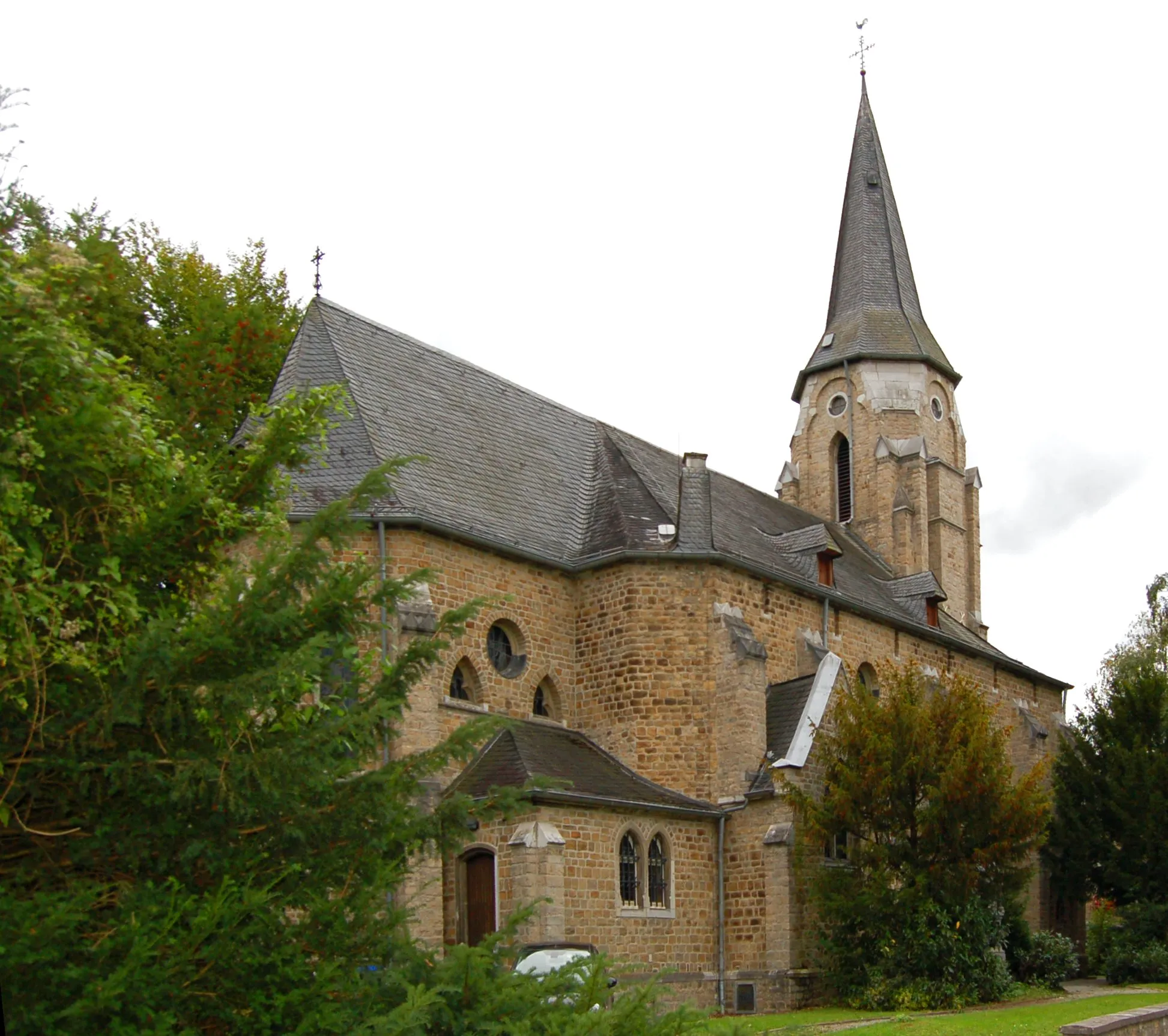 Photo showing: Church St Maria in Aachen Hahn